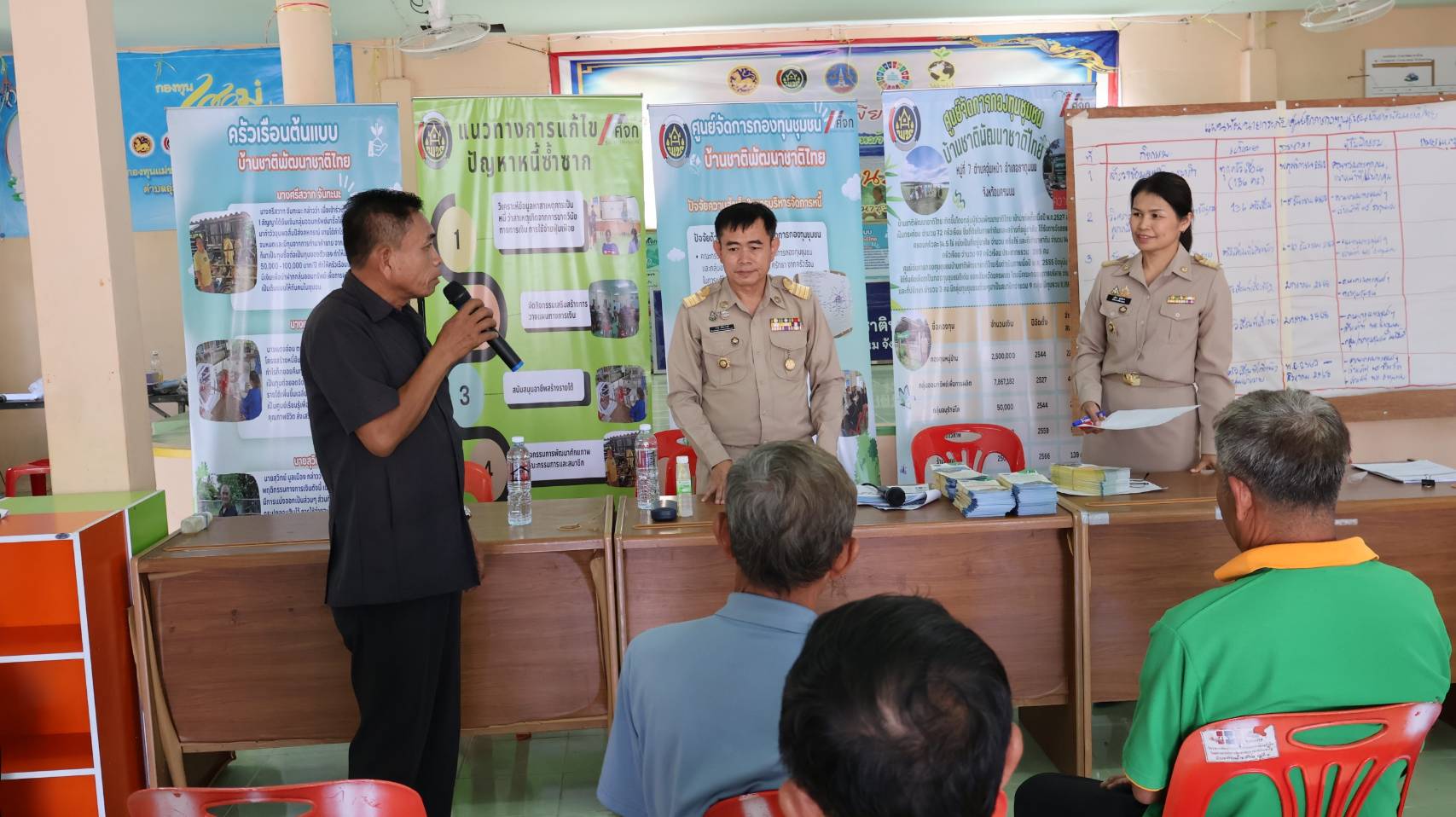 พช.นครพนม ติดตามสนับสนุนการดำเนินงานทุนชุมชน ประจำปีงบประมาณ พ.ศ. 2568