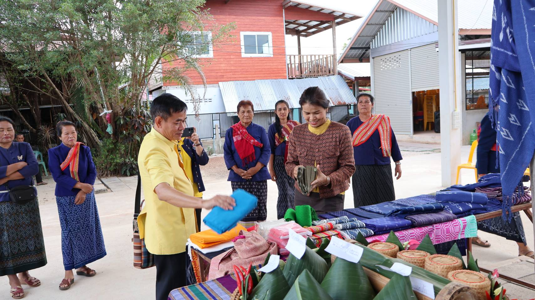 พช.นครพนม ติดตามสนับสนุนการดำเนินงานทุนชุมชน ประจำปีงบประมาณ พ.ศ. 2568
