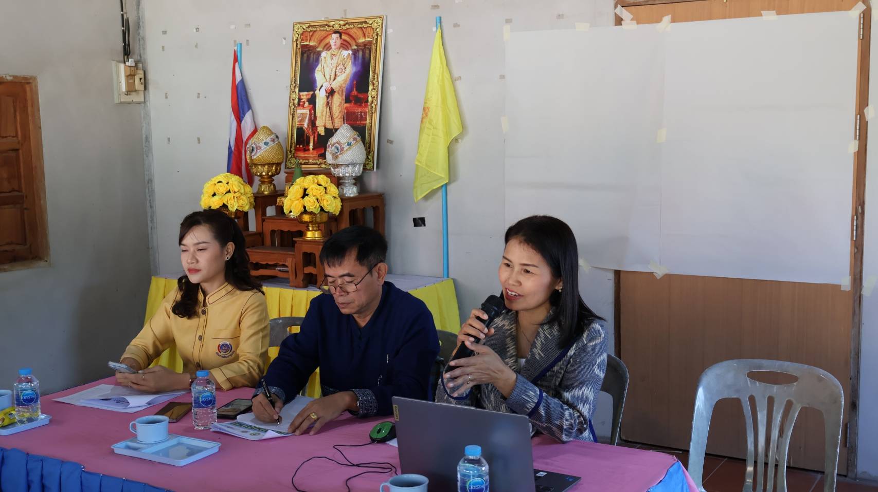 พช.นครพนม ติดตามสนับสนุนการดำเนินงานทุนชุมชน ประจำปีงบประมาณ พ.ศ. 2568
