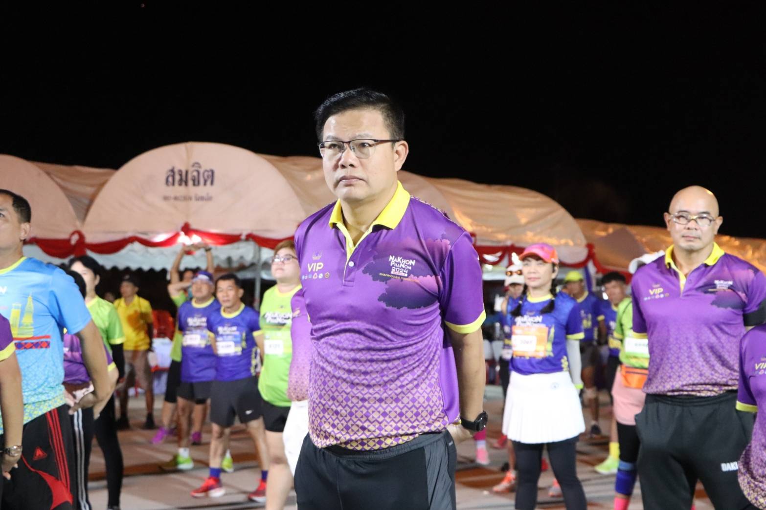 พช.นครพนม ร่วมการแข่งขันเดิน – วิ่ง ข้ามโขง “นครพนม – คำม่วน มาราธอน 2567” ครั้งที่ 6 (Nakhonphanom – Khammouan Marathon 2024) Season 6