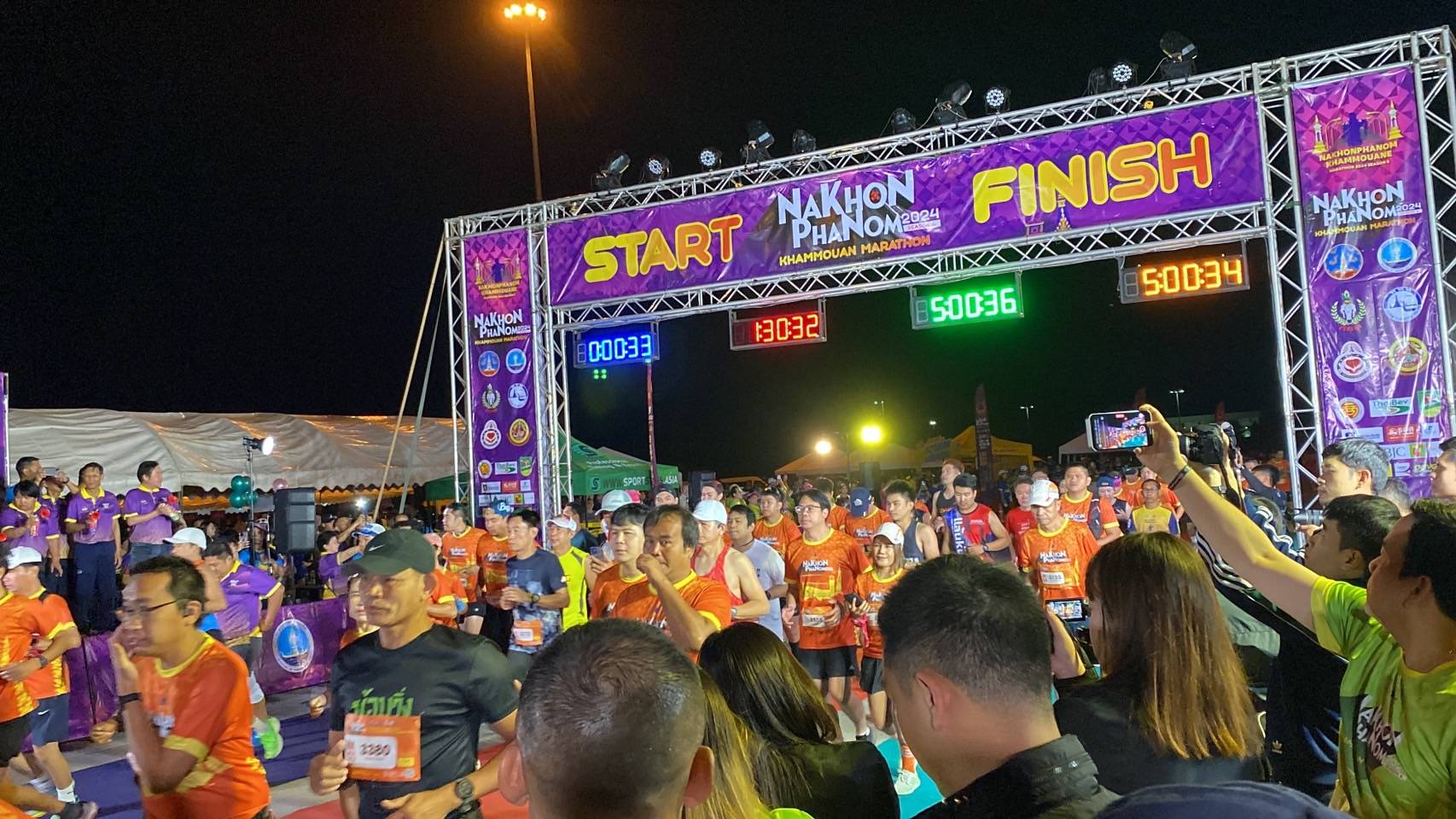 พช.นครพนม ร่วมการแข่งขันเดิน – วิ่ง ข้ามโขง “นครพนม – คำม่วน มาราธอน 2567” ครั้งที่ 6 (Nakhonphanom – Khammouan Marathon 2024) Season 6