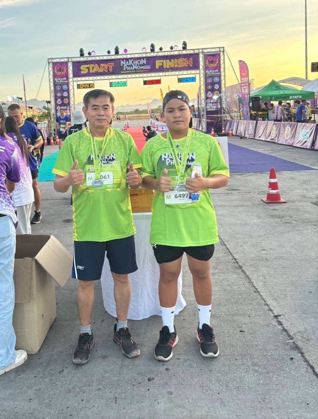 พช.นครพนม ร่วมการแข่งขันเดิน – วิ่ง ข้ามโขง “นครพนม – คำม่วน มาราธอน 2567” ครั้งที่ 6 (Nakhonphanom – Khammouan Marathon 2024) Season 6