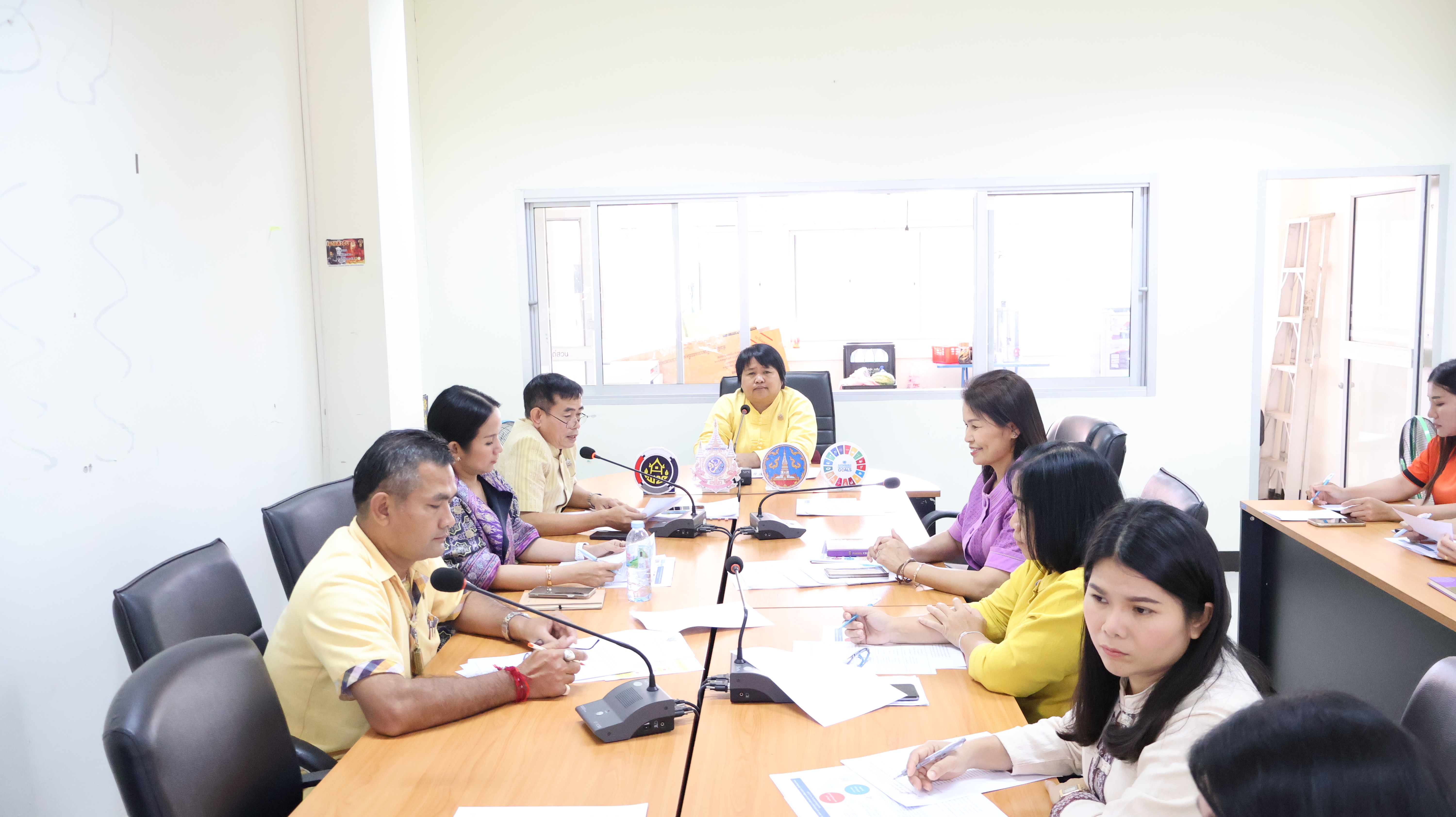 พช.นครพนม ประชุมขับเคลื่อนการดำเนินงานพัฒนาชุมชนของสำนักงานพัฒนาชุมชนจังหวัดนครพนม ประจำปีงบประมาณ พ.ศ. 2568