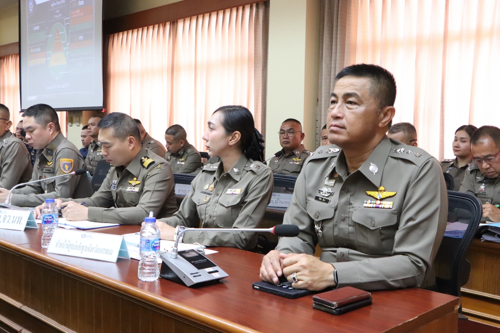 พช.นครพนม ร่วมประชุมคณะกรรมการศูนย์อำนวยการป้องกันและปราบปรามยาเสพติดจังหวัดนครพนม ประจำเดือนพฤศจิกายน 2567