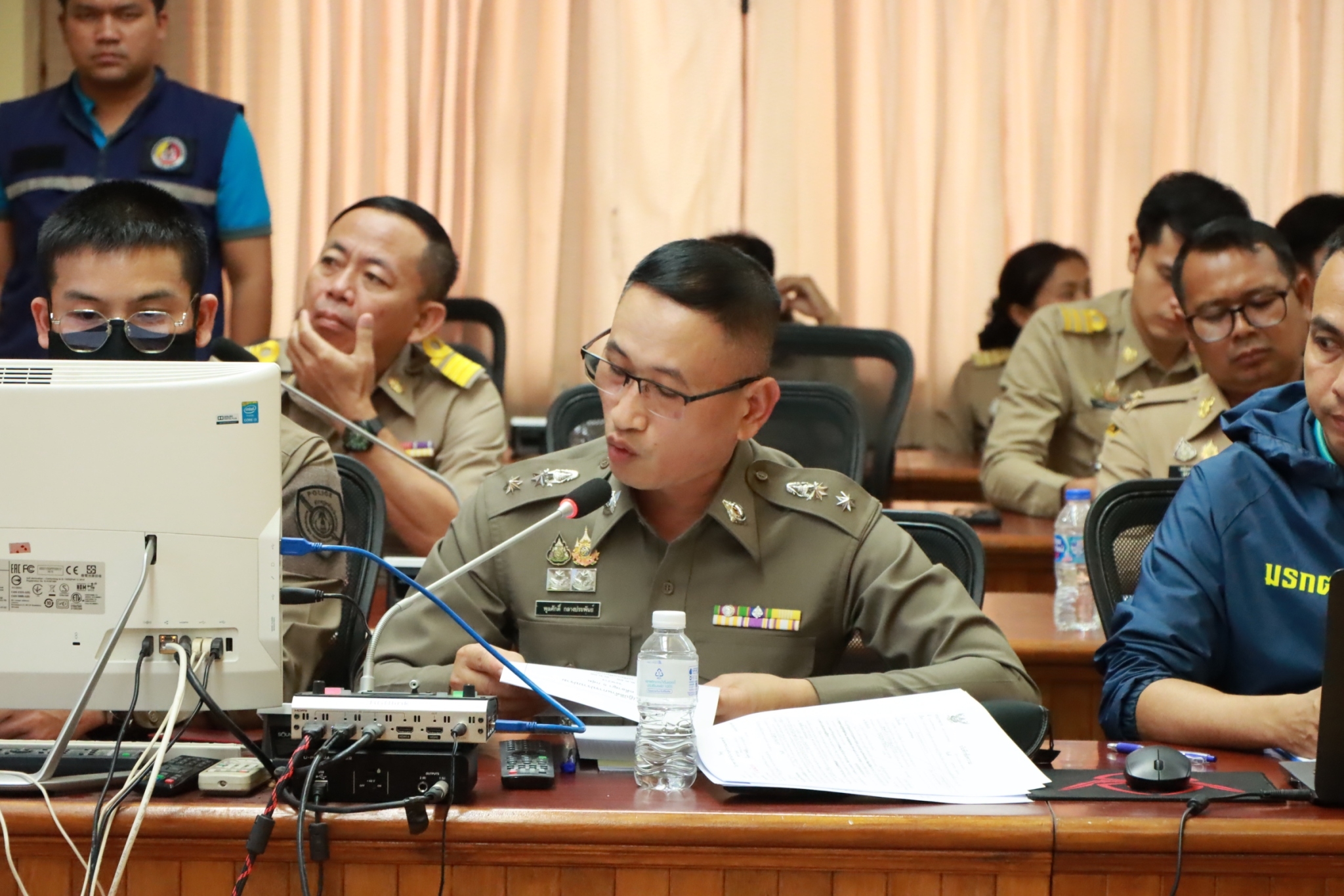 พช.นครพนม ร่วมประชุมคณะกรรมการรักษาความมั่นคงและความสงบเรียบร้อยจังหวัดนครพนม ประจำเดือนพฤศจิกายน 2567