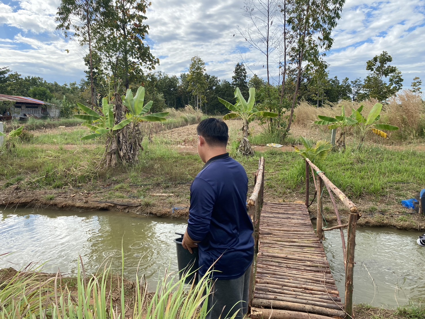 พช.นครพนม เยี่ยมชมผลสำเร็จครัวเรือนต้นแบบ โคก หนอง นา ขยายผลตามโครงการพัฒนาพื้นที่ต้นแบบการพัฒนาคุณภาพชีวิต ตามหลักทฤษฎีใหม่ประยุกต์สู่ “โคก หนอง นา”
