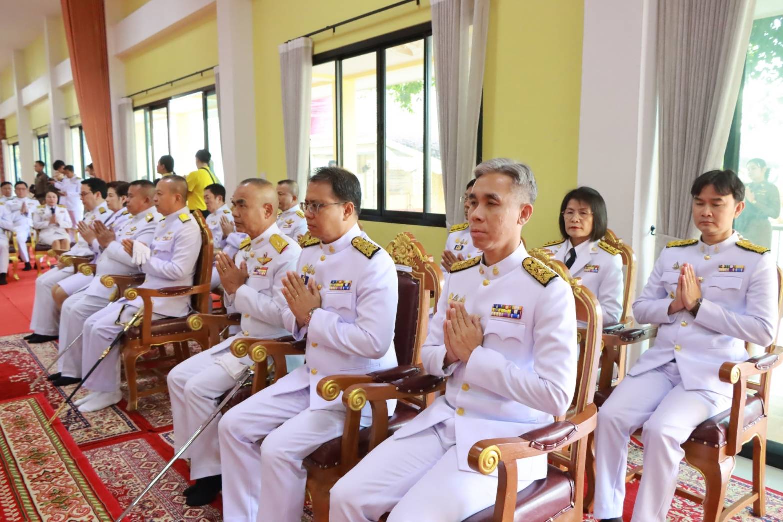พช.นครพนม ร่วมพิธีทำบุญตักบาตรถวายพระราชกุศล และพิธีวางพานพุ่มดอกไม้ เนื่องในวันคล้ายวันพระบรมราชสมภพ พระบาทสมเด็จพระบรมชนกาธิเบศร มหาภูมิพลอดุลยเดชมหาราช บรมนาถบพิตร วันชาติ และวันพ่อแห่งชาติ 5 ธันวาคม 2567