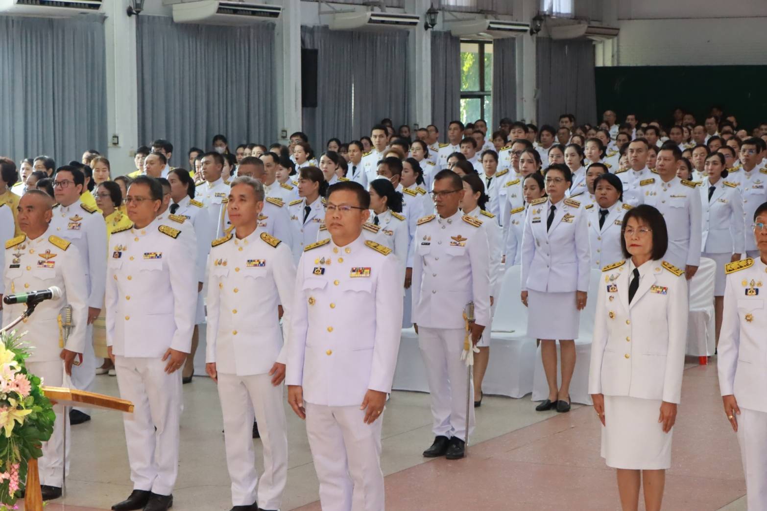 พช.นครพนม ร่วมพิธีทำบุญตักบาตรถวายพระราชกุศล และพิธีวางพานพุ่มดอกไม้ เนื่องในวันคล้ายวันพระบรมราชสมภพ พระบาทสมเด็จพระบรมชนกาธิเบศร มหาภูมิพลอดุลยเดชมหาราช บรมนาถบพิตร วันชาติ และวันพ่อแห่งชาติ 5 ธันวาคม 2567