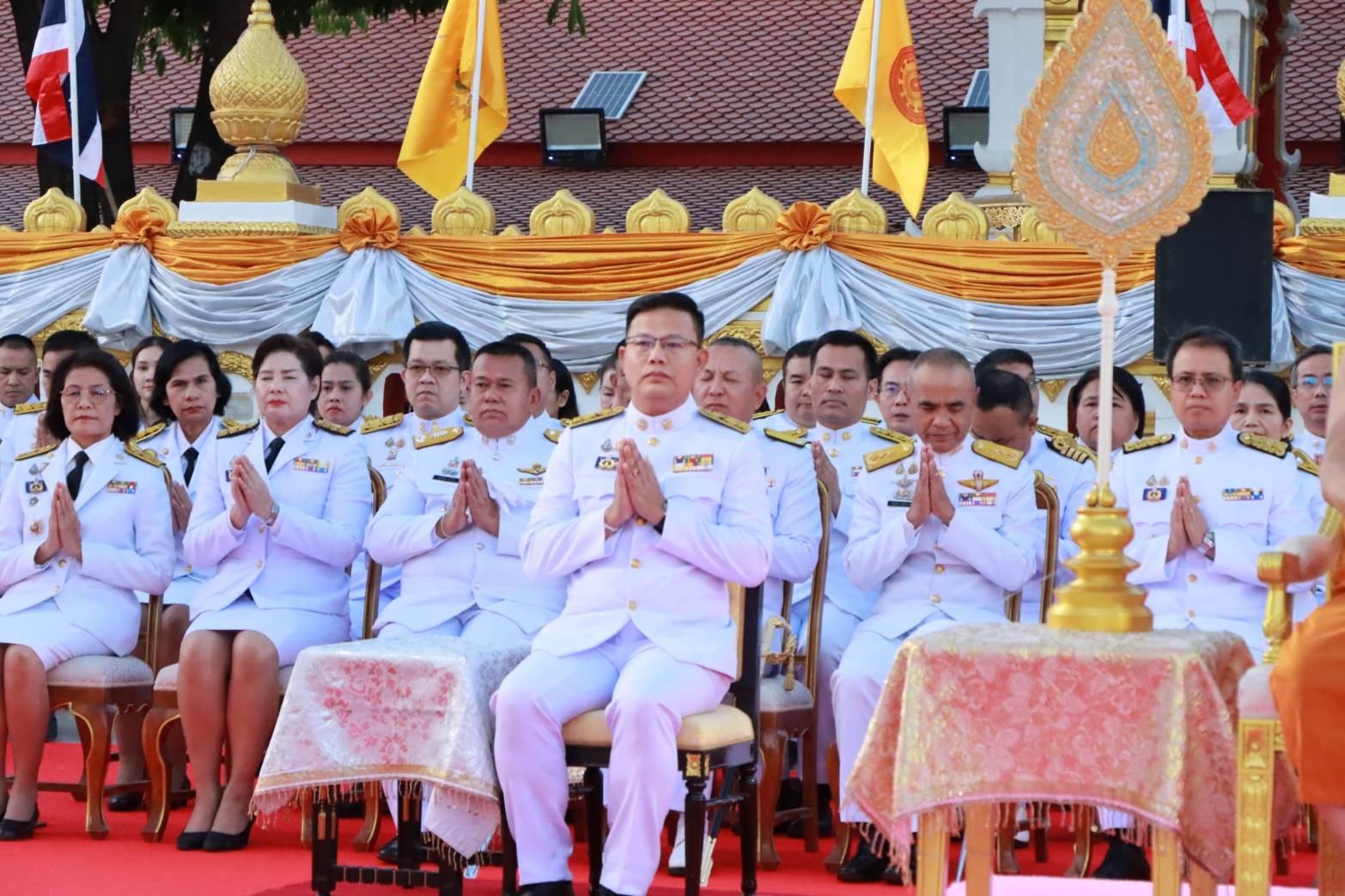 พช.นครพนม ร่วมพิธีสมโภชพระอุรังคธาตุเฉลิมพระเกียรติ พระบาทสมเด็จพระเจ้าอยู่หัว เนื่องในโอกาสมหามงคลวันเฉลิมพระชนมพรรษา 6 รอบ 28 กรกฎาคม พุทธศักราช 2567
