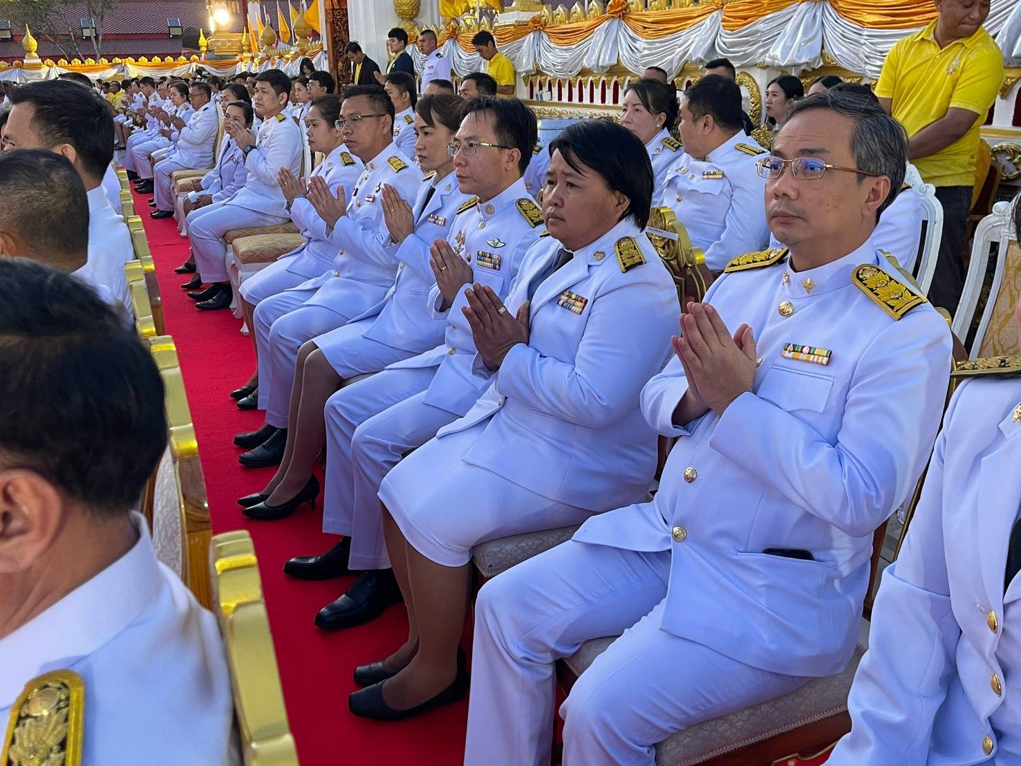พช.นครพนม ร่วมพิธีสมโภชพระอุรังคธาตุเฉลิมพระเกียรติ พระบาทสมเด็จพระเจ้าอยู่หัว เนื่องในโอกาสมหามงคลวันเฉลิมพระชนมพรรษา 6 รอบ 28 กรกฎาคม พุทธศักราช 2567