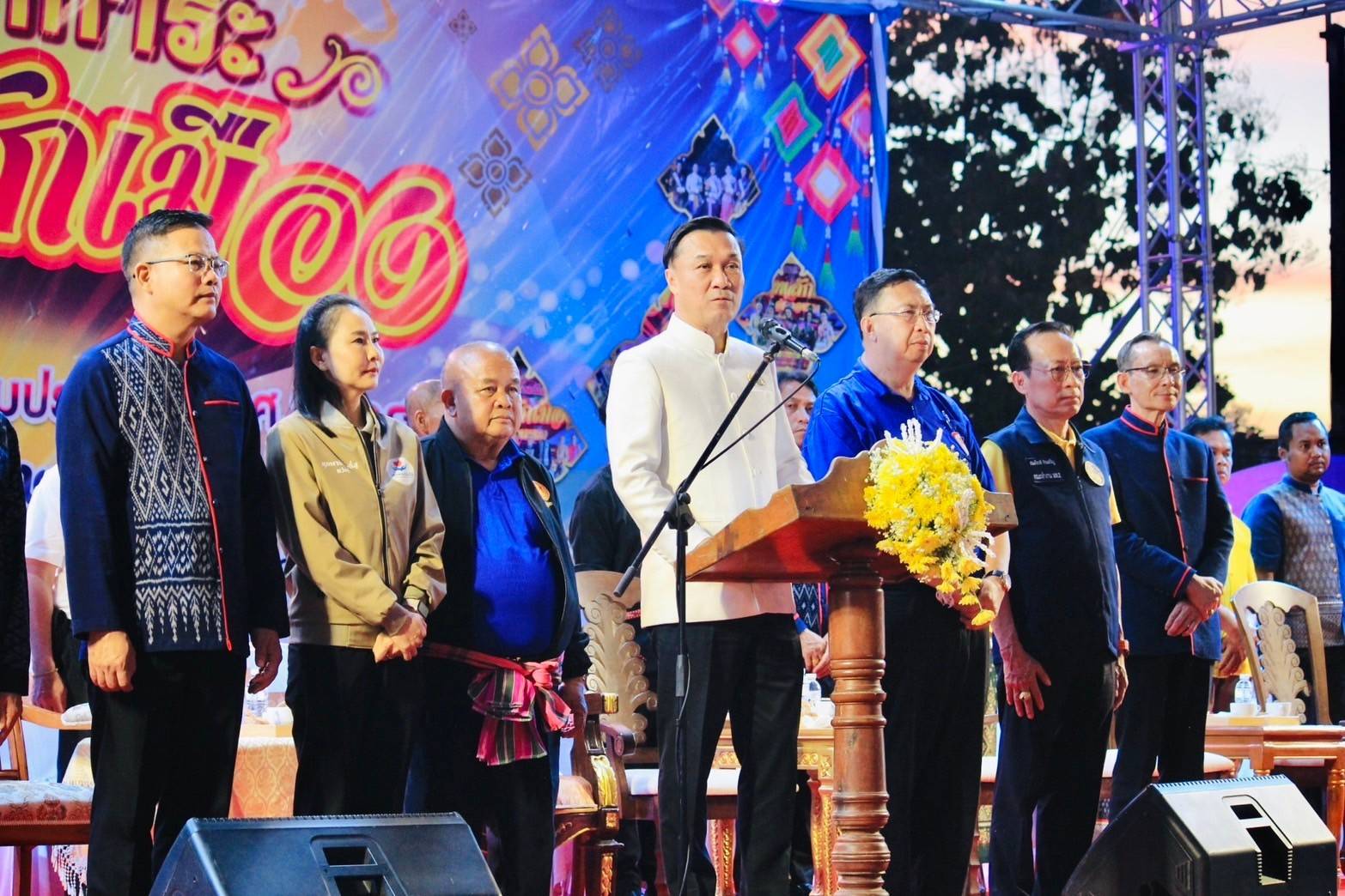 พช.นครพนม ร่วมเปิดงานสักการะศาลหลักเมืองอำเภอนาแก ประจำปี พ.ศ. 2567 สืบสานประเพณีอันดีงาม