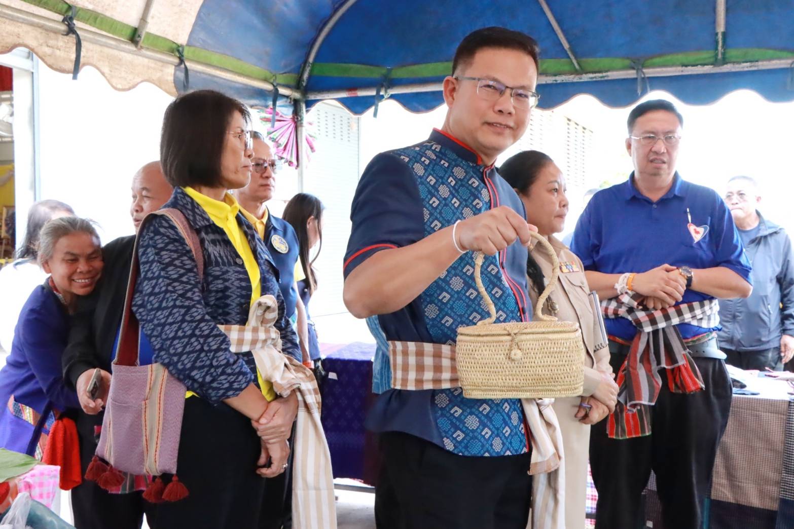 พช.นครพนม ร่วมให้การต้อนรับ ในโอกาส มท.2 ลงพื้นที่ตรวจราชการและมอบนโยบายสำคัญของรัฐบาล ติดตามการรักษามาตรฐานศูนย์ราชการสะดวก และตรวจติดตามโครงการเดินสำรวจออกโฉนดที่ดินและรังวัดรูปแบบโฉนดที่ดิน พื้นที่อำเภอปลาปาก วังยางและนาแก