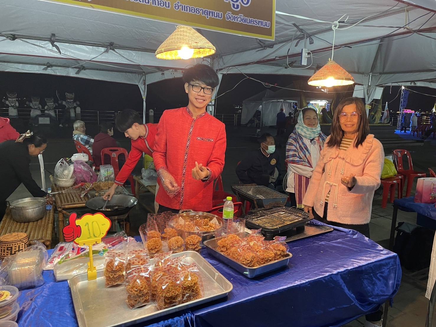 พช.นครพนม ติดตามการดำเนินกิจกรรมทดสอบตลาดการพัฒนาผลิตภัณฑ์อาหารเพื่อสุขภาพด้วยนวัตกรรมอย่างครบวงจร ภายใต้ BCG โมเดล เพื่อยกระดับรายได้ของชุมชนอย่างยั่งยืน “เสน่ห์นครพนม”