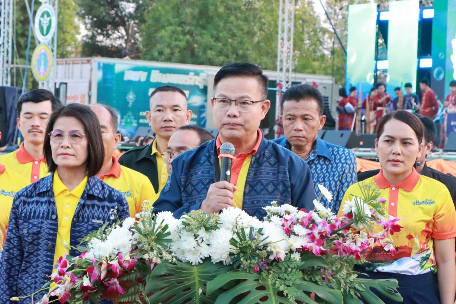 พช.นครพนม ร่วมพิธีเปิดงานประเพณีมหกรรมเทศกาลปลาลุ่มน้ำสงคราม ครั้งที่ 21