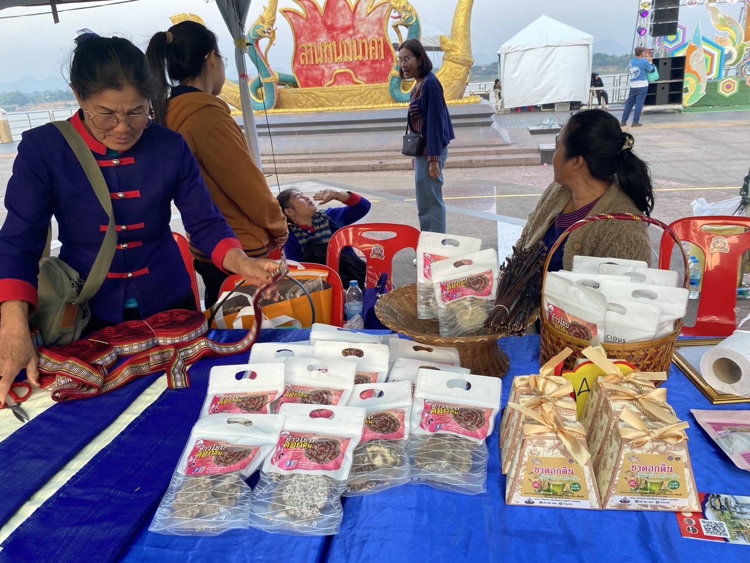พช.นครพนม ติดตามการดำเนินกิจกรรมทดสอบตลาดการพัฒนาผลิตภัณฑ์อาหารเพื่อสุขภาพด้วยนวัตกรรมอย่างครบวงจร ภายใต้ BCG โมเดล เพื่อยกระดับรายได้ของชุมชนอย่างยั่งยืน “เสน่ห์นครพนม”