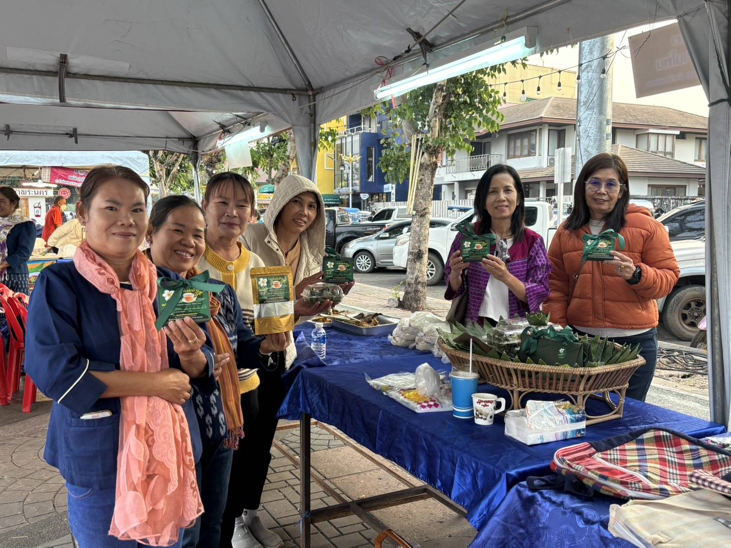 พช.นครพนม ติดตามการดำเนินกิจกรรมทดสอบตลาดการพัฒนาผลิตภัณฑ์อาหารเพื่อสุขภาพด้วยนวัตกรรมอย่างครบวงจร ภายใต้ BCG โมเดล เพื่อยกระดับรายได้ของชุมชนอย่างยั่งยืน “เสน่ห์นครพนม”