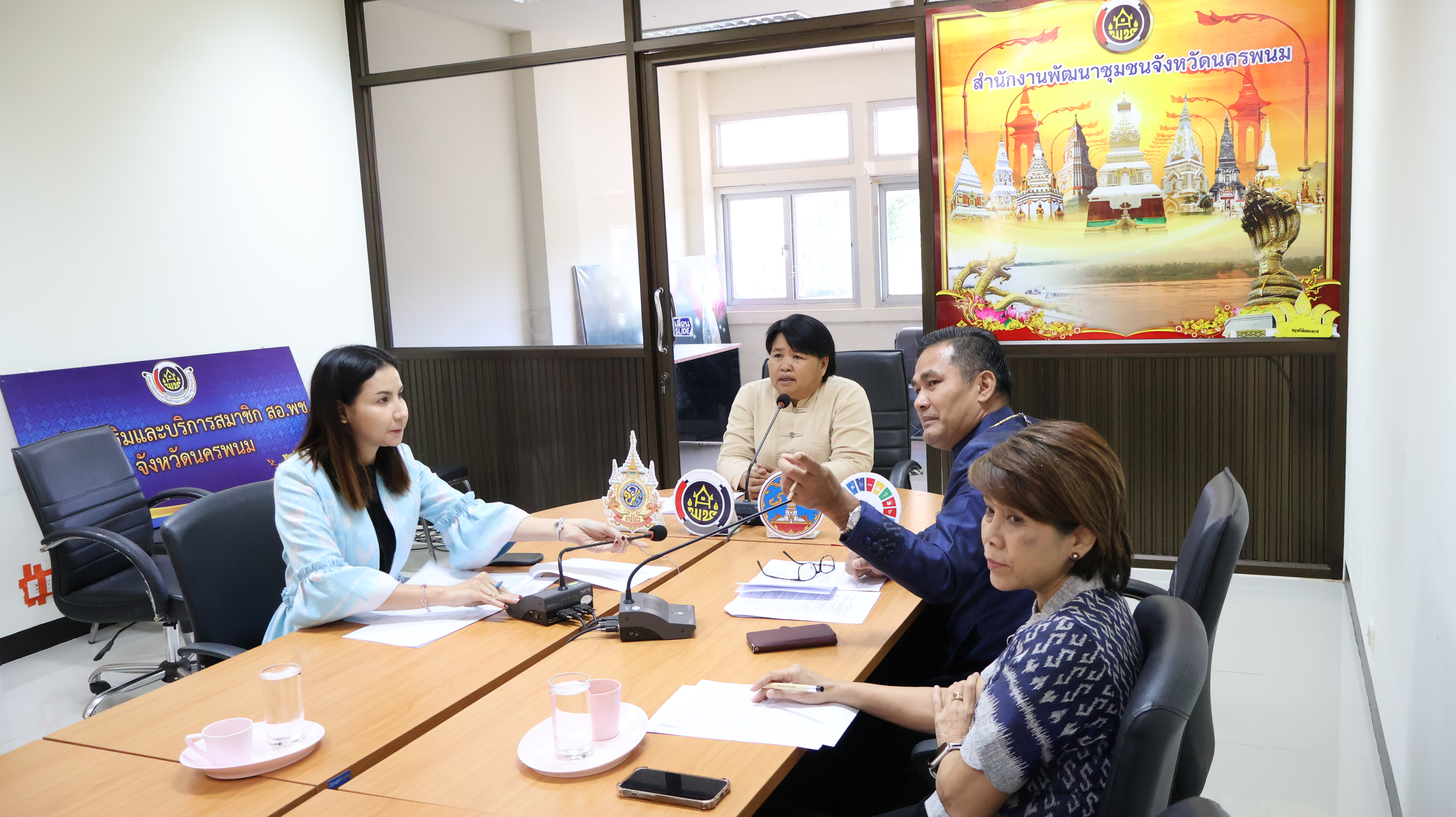 พช.นครพนม ประชุมชี้แจงแนวทางปฏิบัติในการเข้าร่วมงานการจัดงาน OTOP City 2024