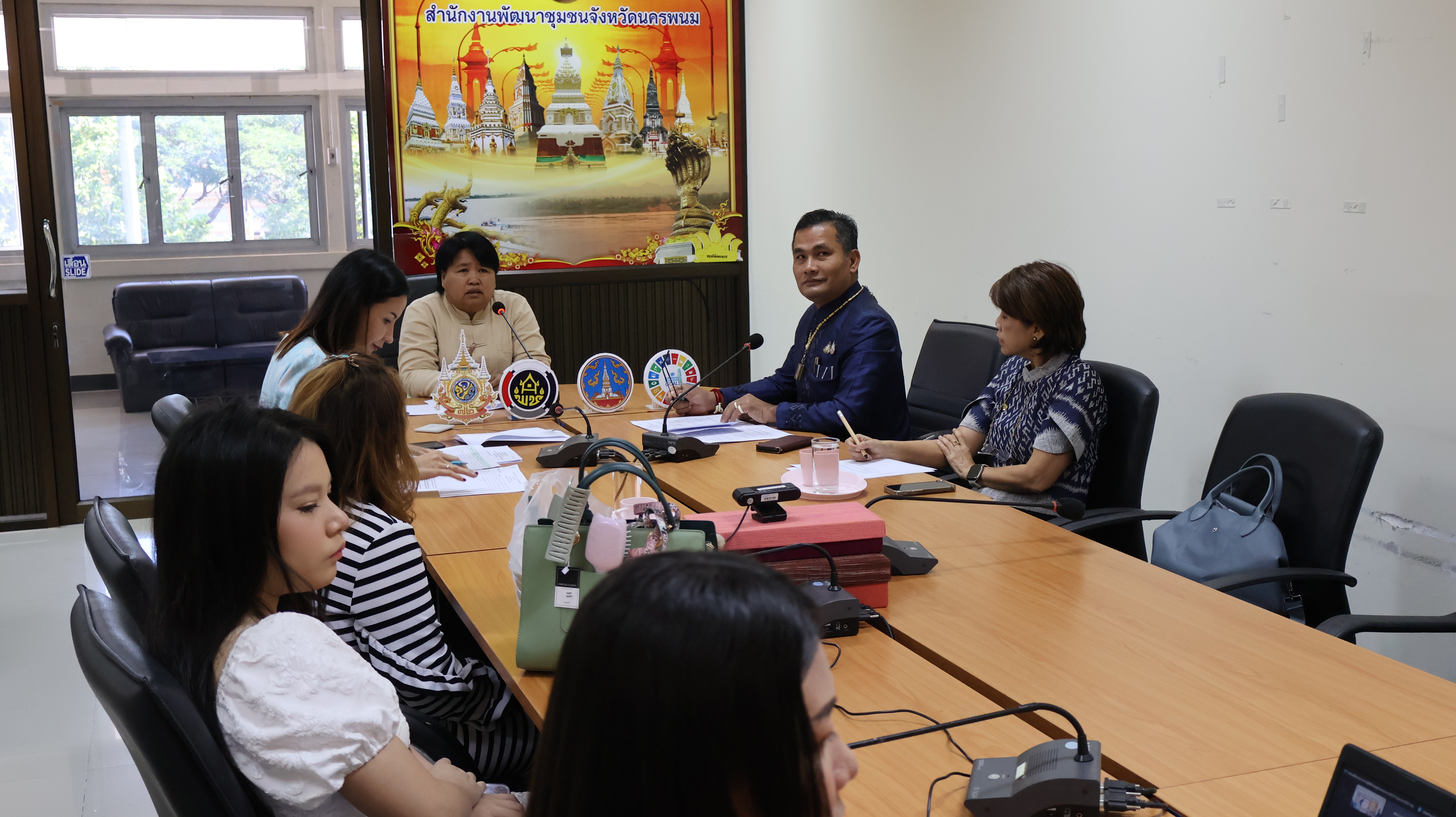 พช.นครพนม ประชุมชี้แจงแนวทางปฏิบัติในการเข้าร่วมงานการจัดงาน OTOP City 2024