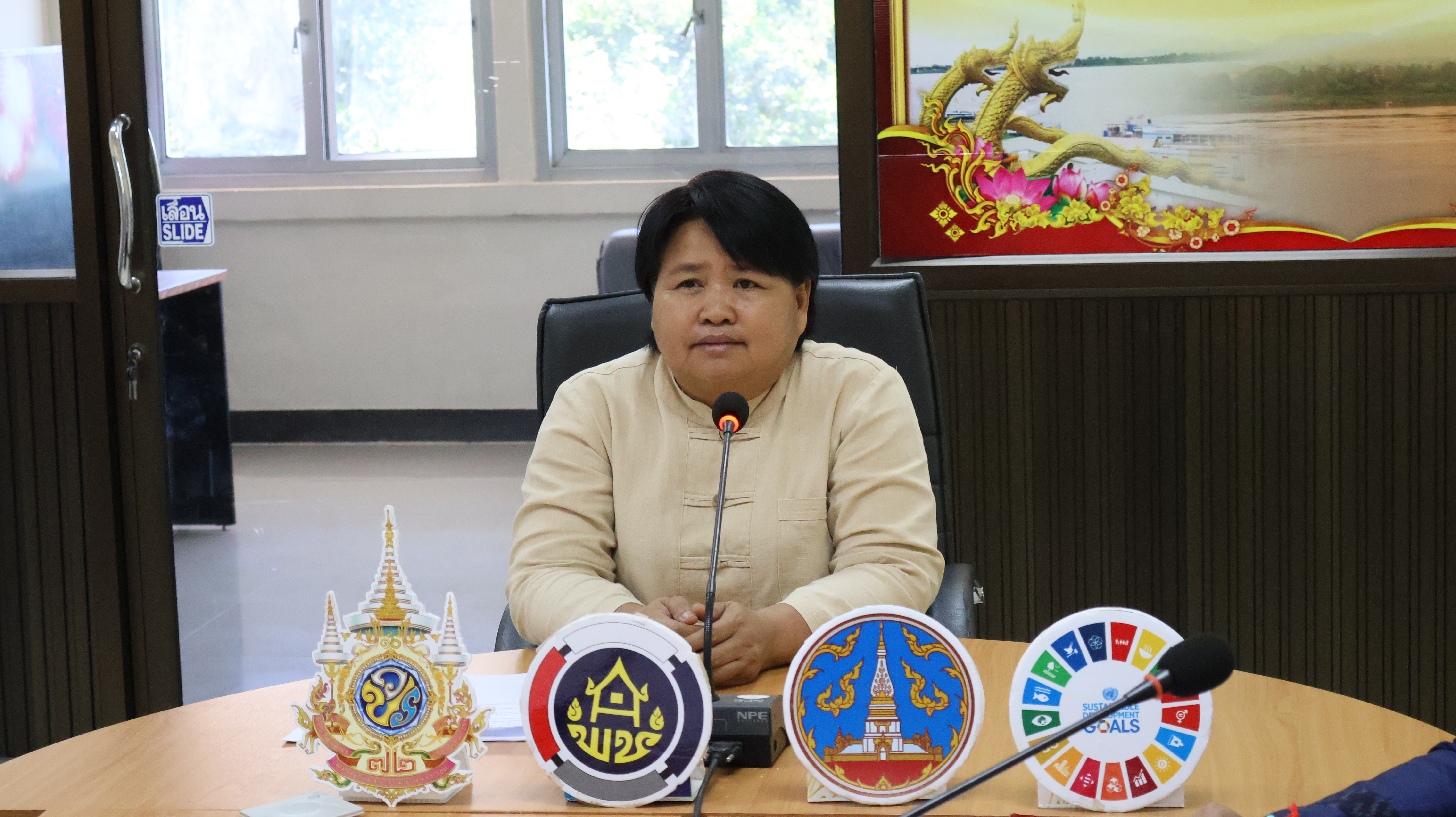 พช.นครพนม ประชุมชี้แจงแนวทางปฏิบัติในการเข้าร่วมงานการจัดงาน OTOP City 2024