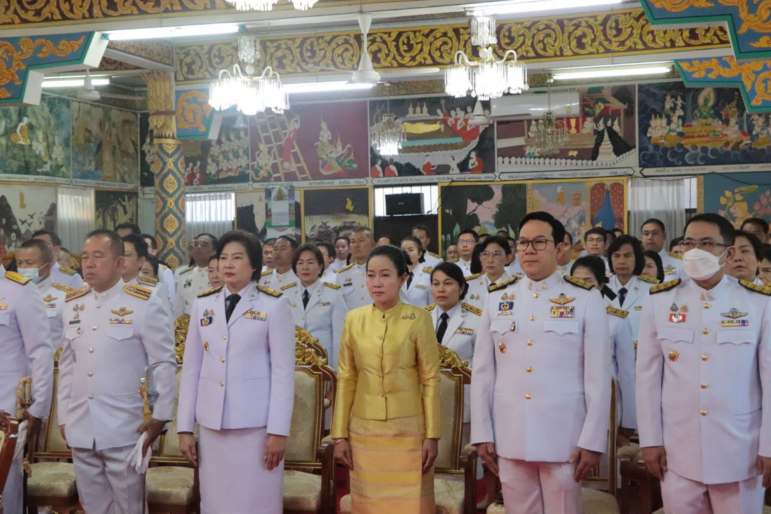 ผู้ว่าฯ นครพนม นำประกอบพิธีเจริญพระพุทธมนต์ ทำบุญตักบาตร และพิธีทางศาสนามหามงคลถวายพระราชกุศล เฉลิมพระเกียรติพระบาทสมเด็จพระเจ้าอยู่หัวเนื่องในโอกาสพระราชพิธีสมมงคลพระชนมายุเท่าพระบาทสมเด็จพระพุทธยอดฟ้าจุฬาโลกมหาราช สมเด็จพระปฐมบรมกษัตริยาธิราชแห่งพระราชวงศ์จักรี พุทธศักราช 2568