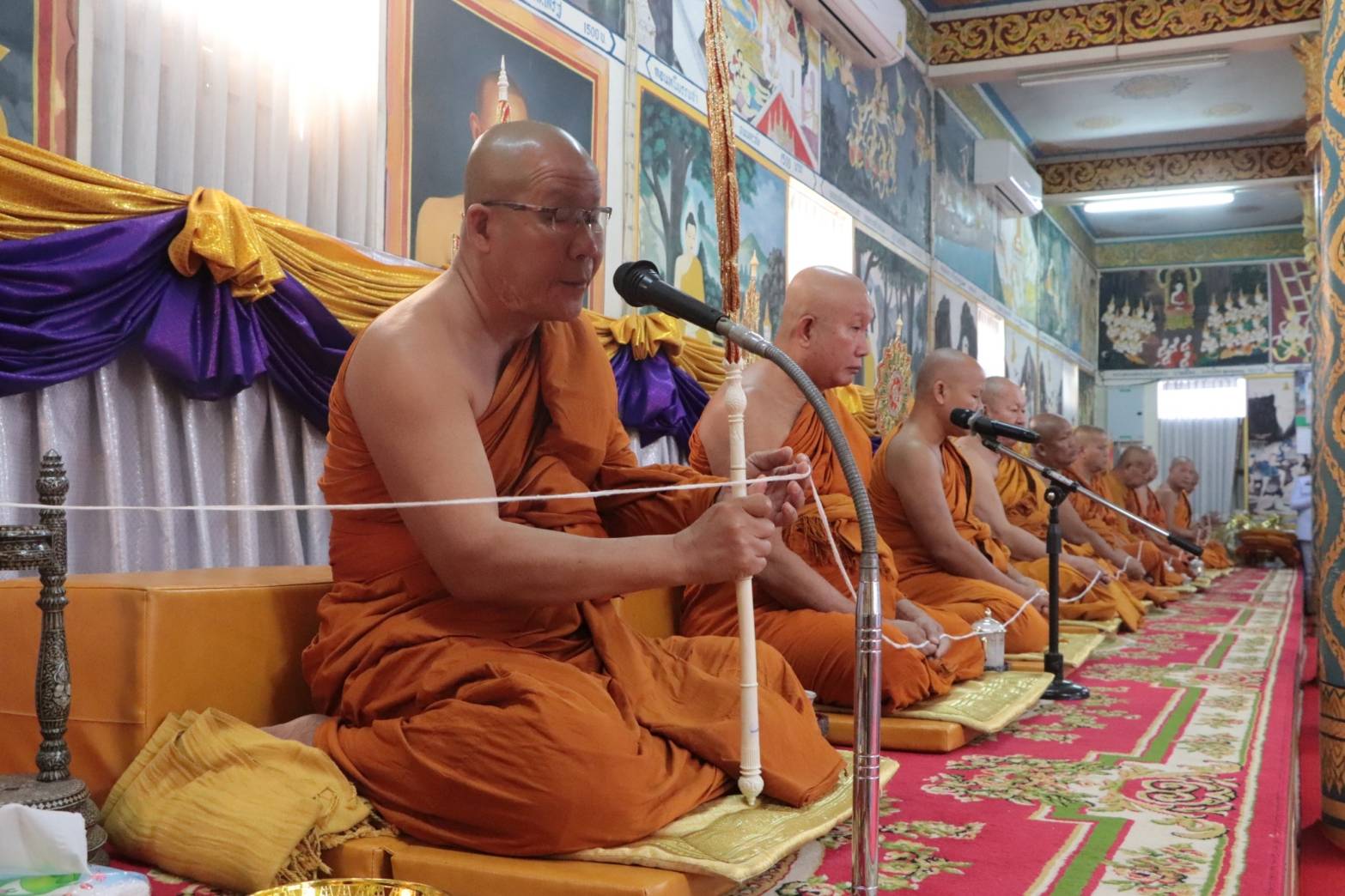 ผู้ว่าฯ นครพนม นำประกอบพิธีเจริญพระพุทธมนต์ ทำบุญตักบาตร และพิธีทางศาสนามหามงคลถวายพระราชกุศล เฉลิมพระเกียรติพระบาทสมเด็จพระเจ้าอยู่หัวเนื่องในโอกาสพระราชพิธีสมมงคลพระชนมายุเท่าพระบาทสมเด็จพระพุทธยอดฟ้าจุฬาโลกมหาราช สมเด็จพระปฐมบรมกษัตริยาธิราชแห่งพระราชวงศ์จักรี พุทธศักราช 2568