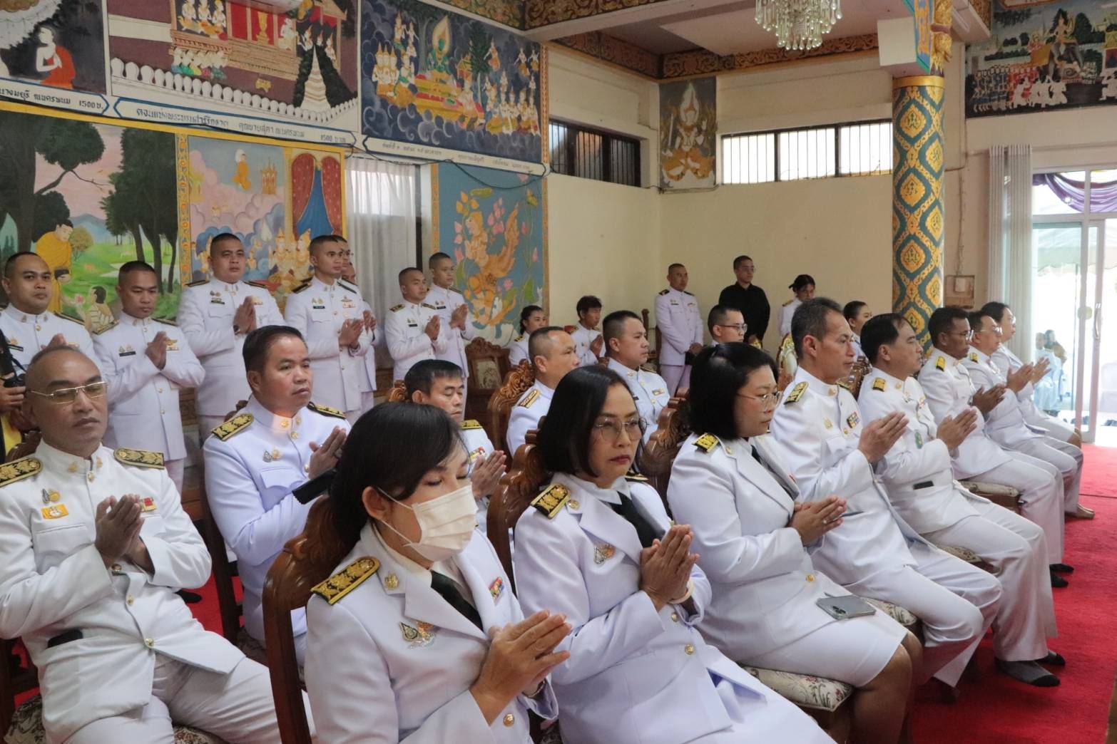 ผู้ว่าฯ นครพนม นำประกอบพิธีเจริญพระพุทธมนต์ ทำบุญตักบาตร และพิธีทางศาสนามหามงคลถวายพระราชกุศล เฉลิมพระเกียรติพระบาทสมเด็จพระเจ้าอยู่หัวเนื่องในโอกาสพระราชพิธีสมมงคลพระชนมายุเท่าพระบาทสมเด็จพระพุทธยอดฟ้าจุฬาโลกมหาราช สมเด็จพระปฐมบรมกษัตริยาธิราชแห่งพระราชวงศ์จักรี พุทธศักราช 2568