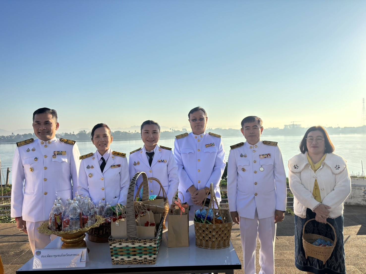 ผู้ว่าฯ นครพนม นำประกอบพิธีเจริญพระพุทธมนต์ ทำบุญตักบาตร และพิธีทางศาสนามหามงคลถวายพระราชกุศล เฉลิมพระเกียรติพระบาทสมเด็จพระเจ้าอยู่หัวเนื่องในโอกาสพระราชพิธีสมมงคลพระชนมายุเท่าพระบาทสมเด็จพระพุทธยอดฟ้าจุฬาโลกมหาราช สมเด็จพระปฐมบรมกษัตริยาธิราชแห่งพระราชวงศ์จักรี พุทธศักราช 2568