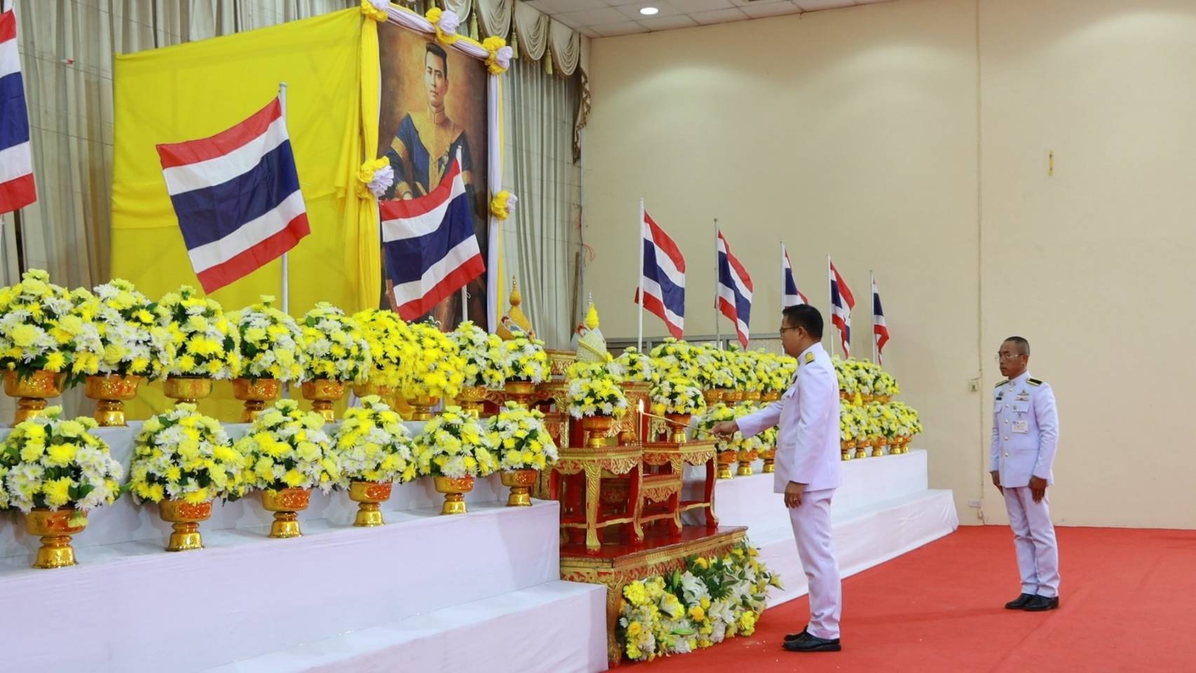 จังหวัดนครพนม ประกอบพิธีน้อมรำลึกวันยุทธหัตถีสมเด็จพระนเรศวรมหาราช ประจำปี 2568