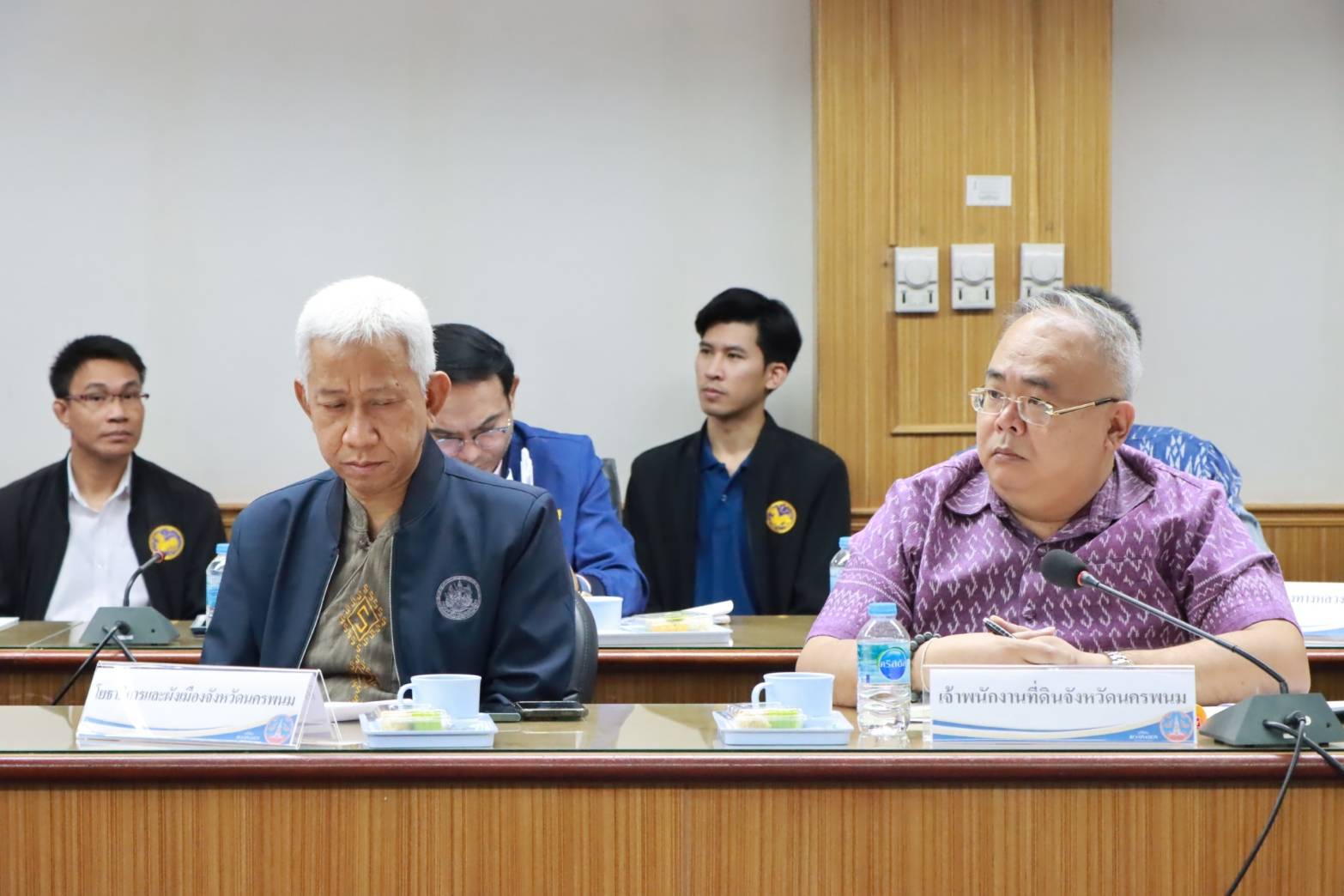 ผู้ตรวจฯ มหาดไทย ลงพื้นที่ตรวจติดตามผลการดำเนินงานตามแผนปฏิบัติราชการประจำปีของจังหวัด/กลุ่มจังหวัด/นโยบายที่สำคัญของรัฐบาล พื้นที่จังหวัดนครพนม