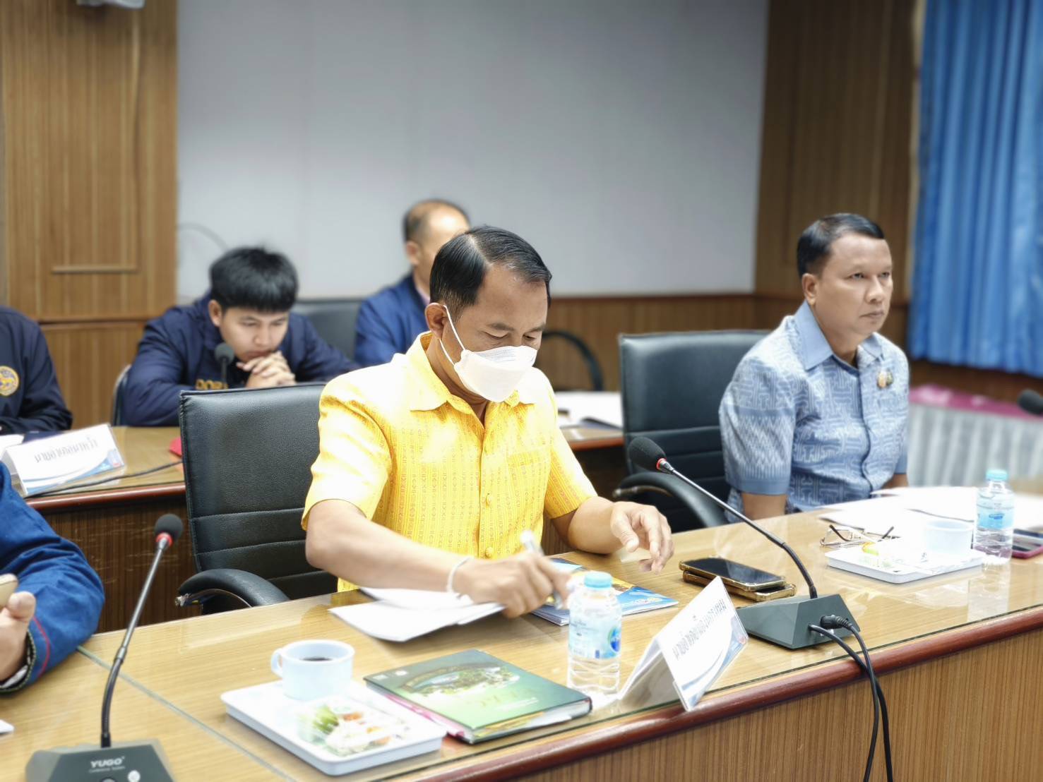 ผู้ตรวจฯ มหาดไทย ลงพื้นที่ตรวจติดตามผลการดำเนินงานตามแผนปฏิบัติราชการประจำปีของจังหวัด/กลุ่มจังหวัด/นโยบายที่สำคัญของรัฐบาล พื้นที่จังหวัดนครพนม