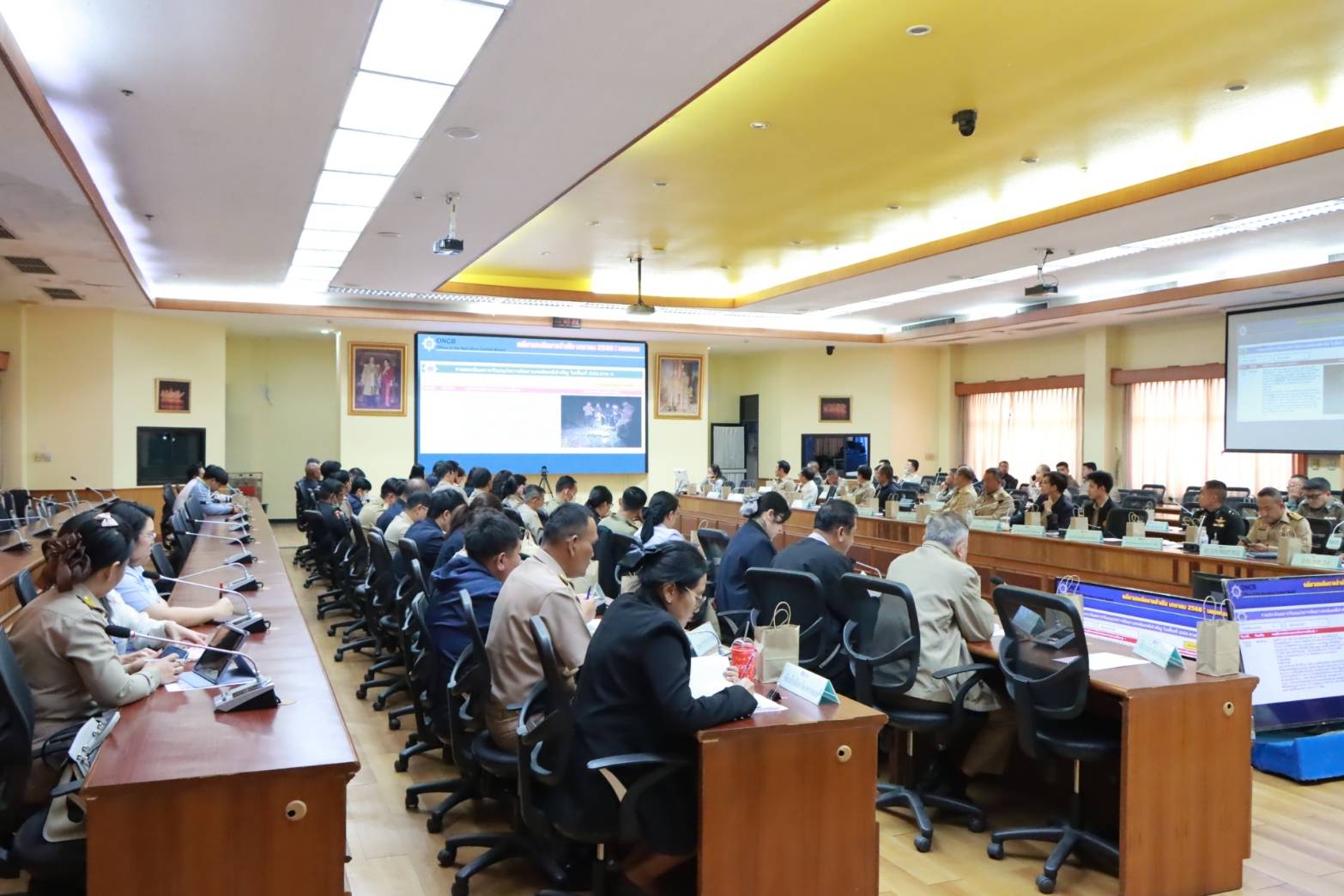 พช.นครพนม ร่วมประชุมคณะกรรมการศูนย์อำนวยการป้องกันและปราบปรามยาเสพติดจังหวัดนครพนม ประจำเดือนมกราคม 2568