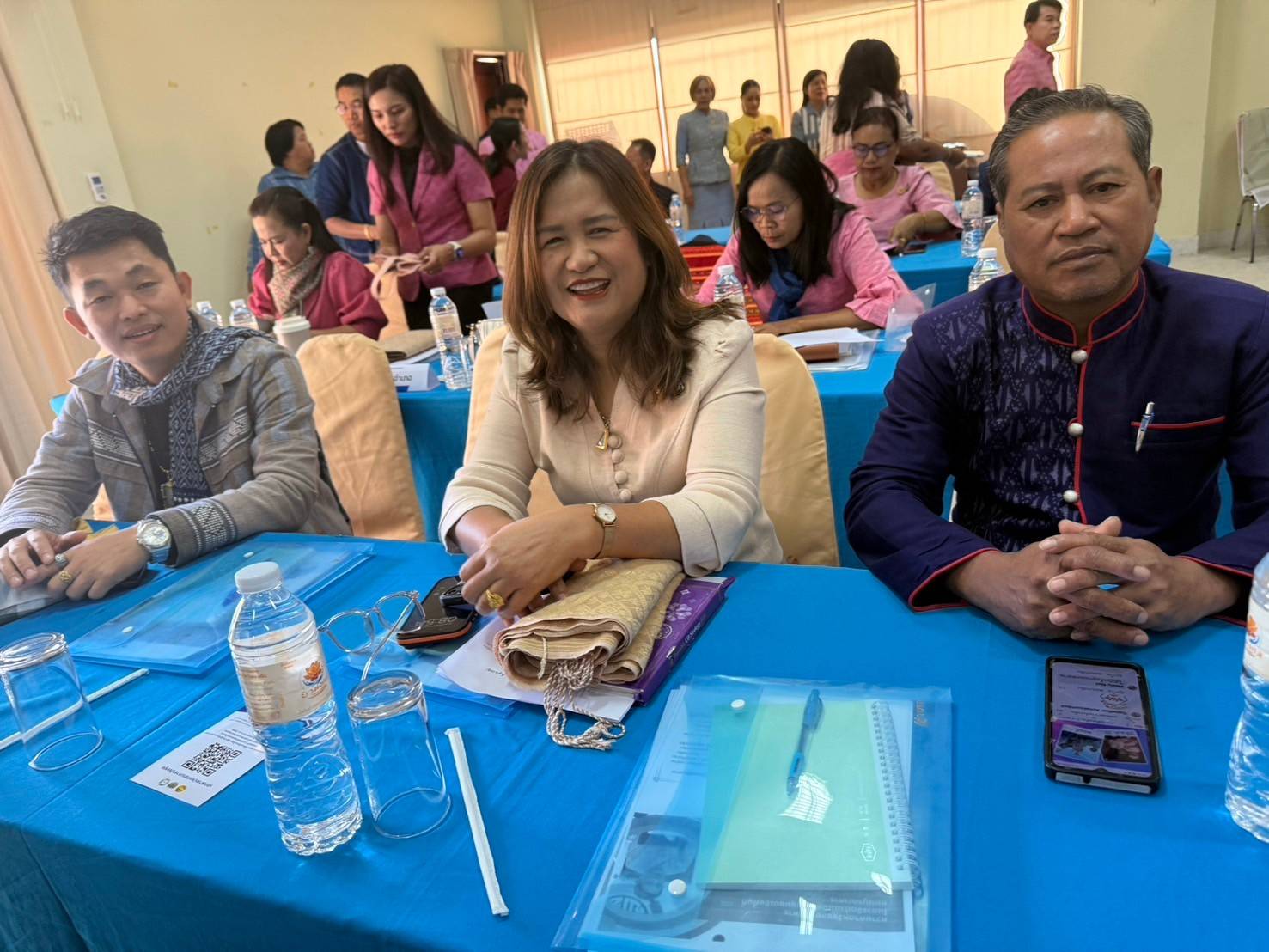 พช.นครพนม ร่วมประชุมมอบนโยบายและมอบแนวทางการดำเนินงานพัฒนาชุมชน ประจำปีงบประมาณ พ.ศ 2568