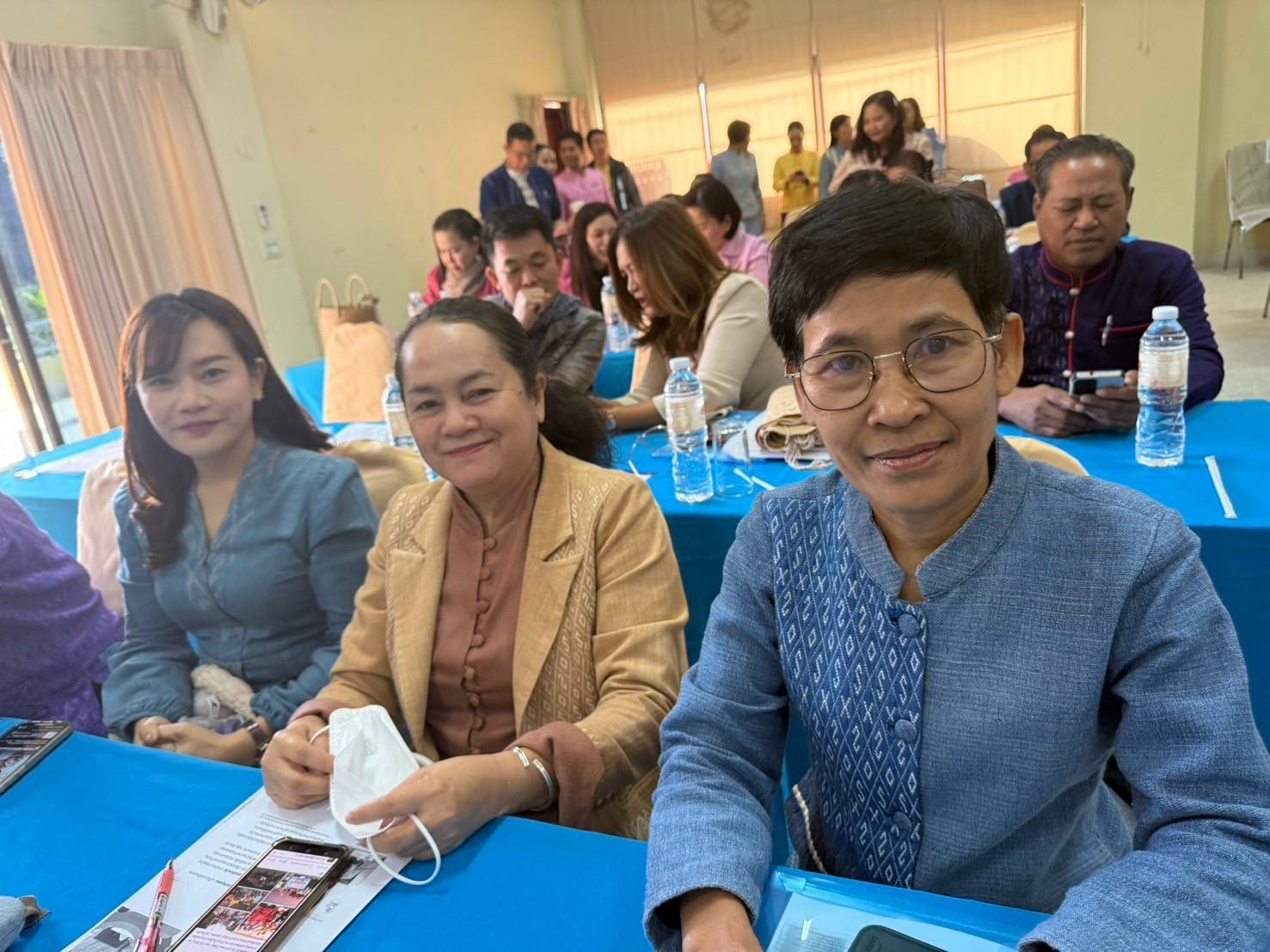 พช.นครพนม ร่วมประชุมมอบนโยบายและมอบแนวทางการดำเนินงานพัฒนาชุมชน ประจำปีงบประมาณ พ.ศ 2568