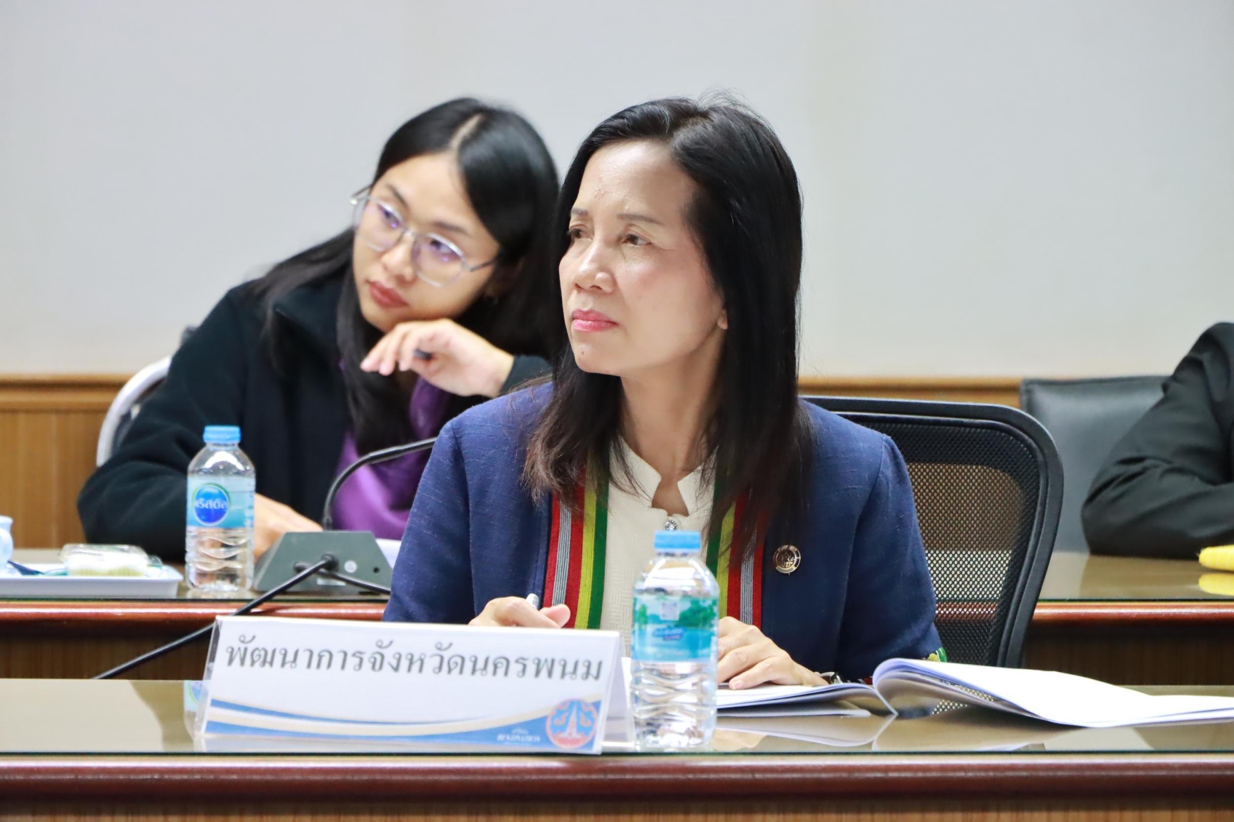 พช.นครพนม ร่วมการประชุมหารือเพื่อขับเคลื่อนโครงการการส่งเสริมและต่อยอดงานประเพณีไหลเรือไฟสู่นานาชาติ