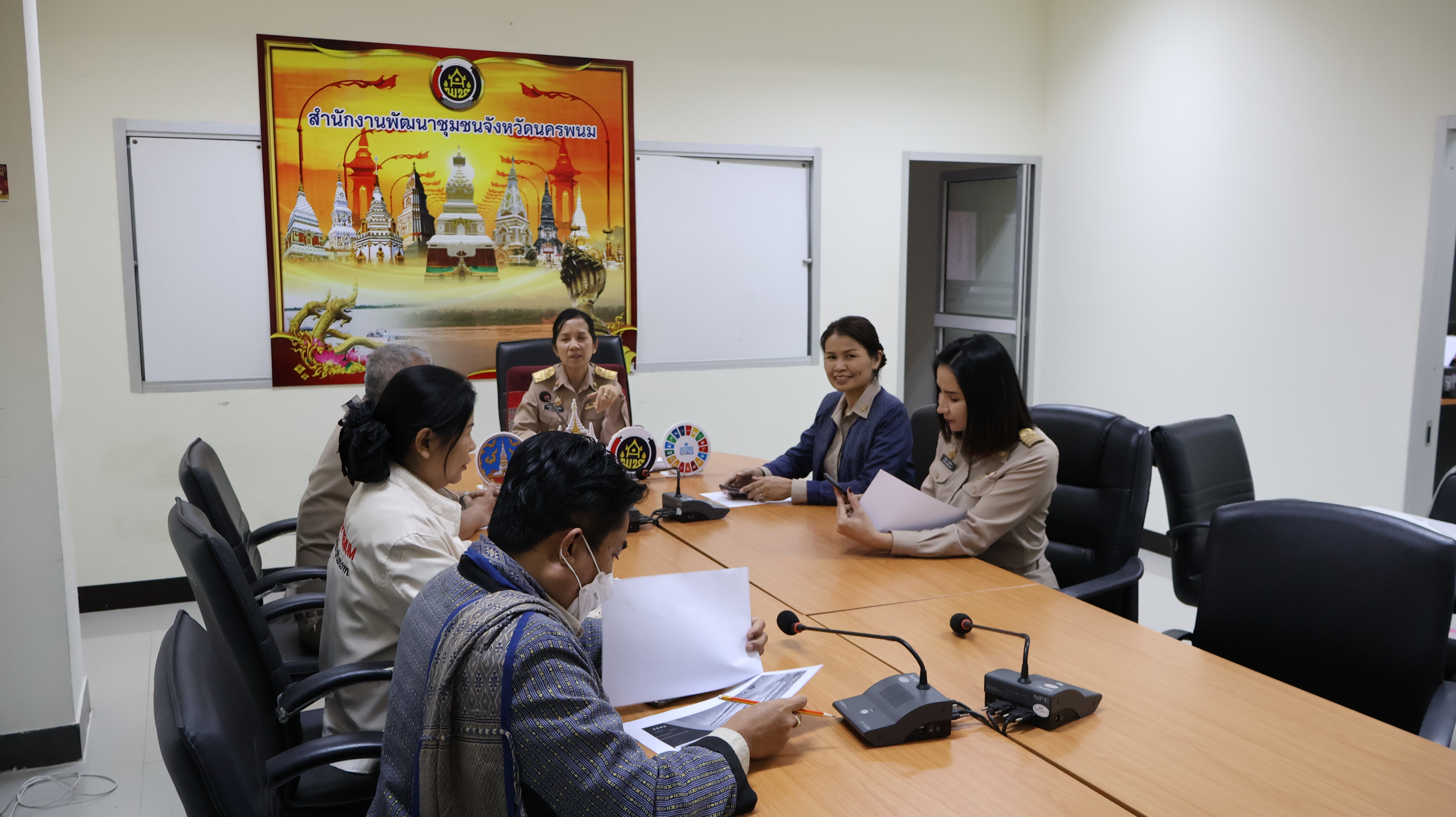 พช.นครพนม ร่วมประชุมคณะกรรมการติดตามเร่งรัดการใช้จ่ายงบประมาณรายจ่ายประจำปีงบประมาณ พ.ศ.2568 ของกรมการพัฒนาชุมชน ครั้งที่ 2/2568