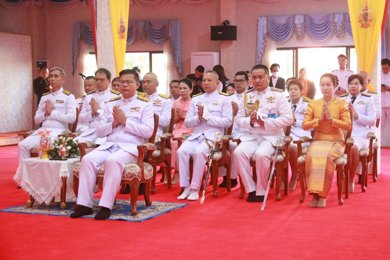 พช.นครพนม ร่วมพิธีเจริญพระพุทธมนต์และพิธีทำบุญตักบาตร เฉลิมพระเกียรติ สมเด็จพระเจ้าลูกเธอ เจ้าฟ้าสิริวัณณวรี นารีรัตนราชกัญญา เนื่องในโอกาสวันคล้ายวันประสูติ 8 มกราคม