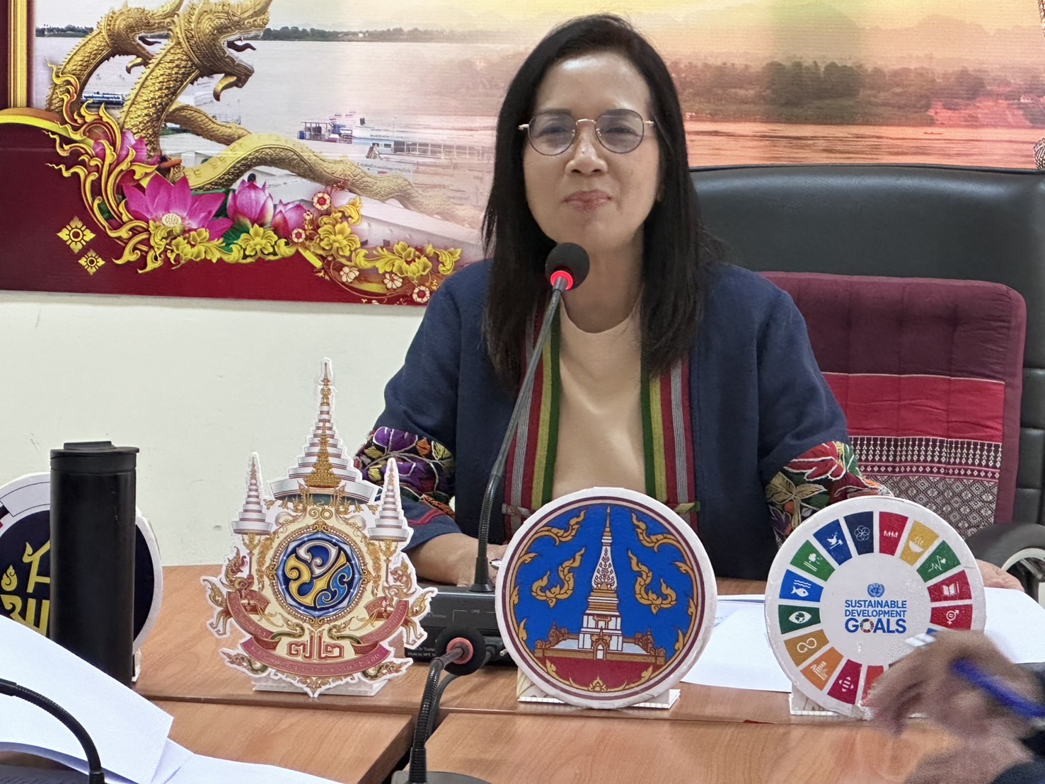 พช.นครพนม ขับเคลื่อนการสนับสนุนการดำเนินงานอาสาพัฒนาชุมชน ประจำปีงบประมาณ พ.ศ. 2568 ผ่านระบบออนไลน์ Webex meeting