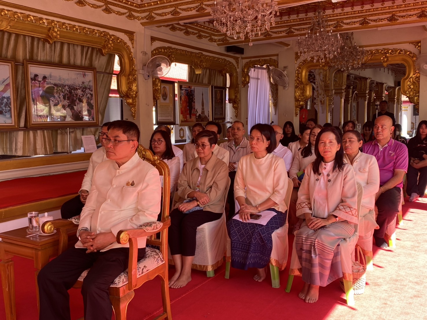 พช.นครพนมร่วมกิจกรรม“พาสายมูดูกะละแมโบราณนครพนมฯ พร้อมร่วมรับฟังการแถลงข่าวการจัดงานนมัสการองค์พระธาตุพนม“