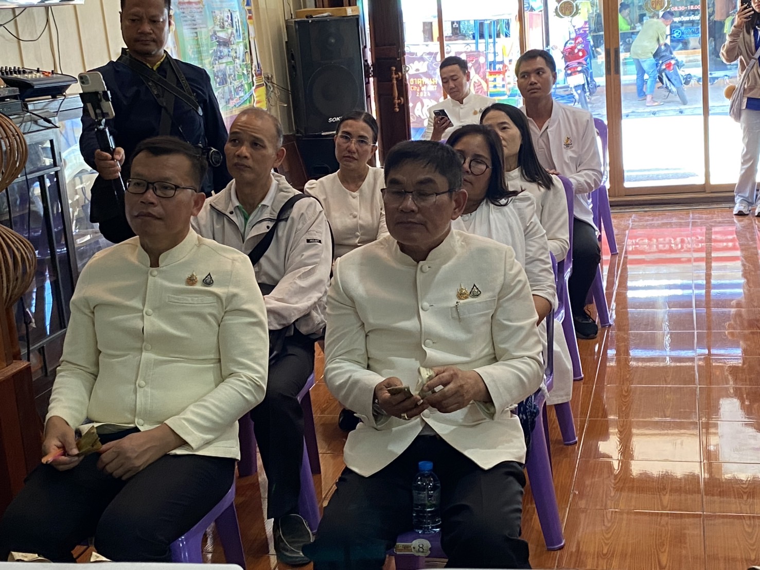 พช.นครพนมร่วมกิจกรรม“พาสายมูดูกะละแมโบราณนครพนมฯ พร้อมร่วมรับฟังการแถลงข่าวการจัดงานนมัสการองค์พระธาตุพนม“