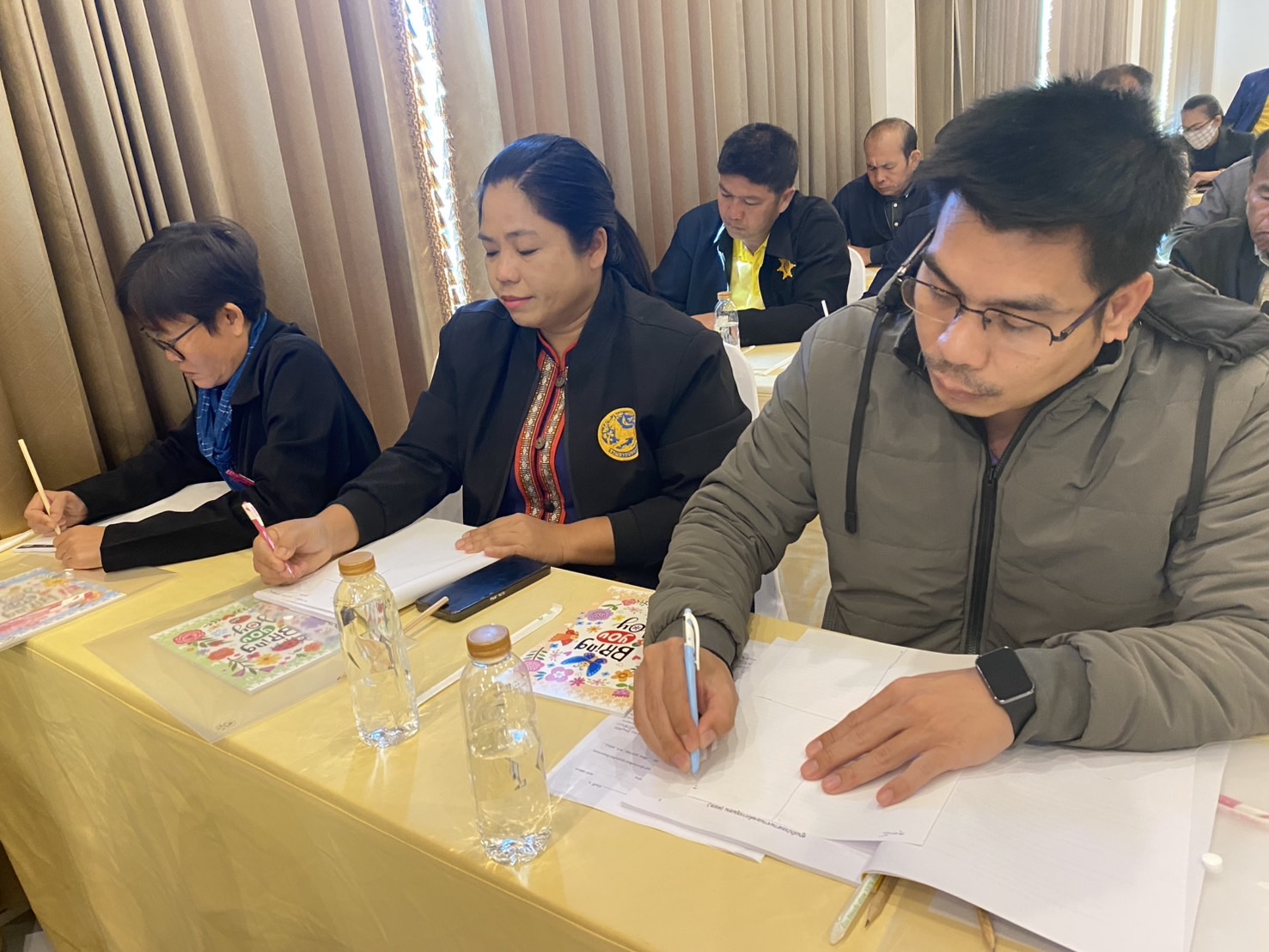 นครพนม เสริมสร้างทักษะคณะกรรมการบริหารศูนย์ประสานงานองค์การชุมชนระดับอำเภอในการแก้ไขปัญหาชุมชนด้วยแผนชุมชน