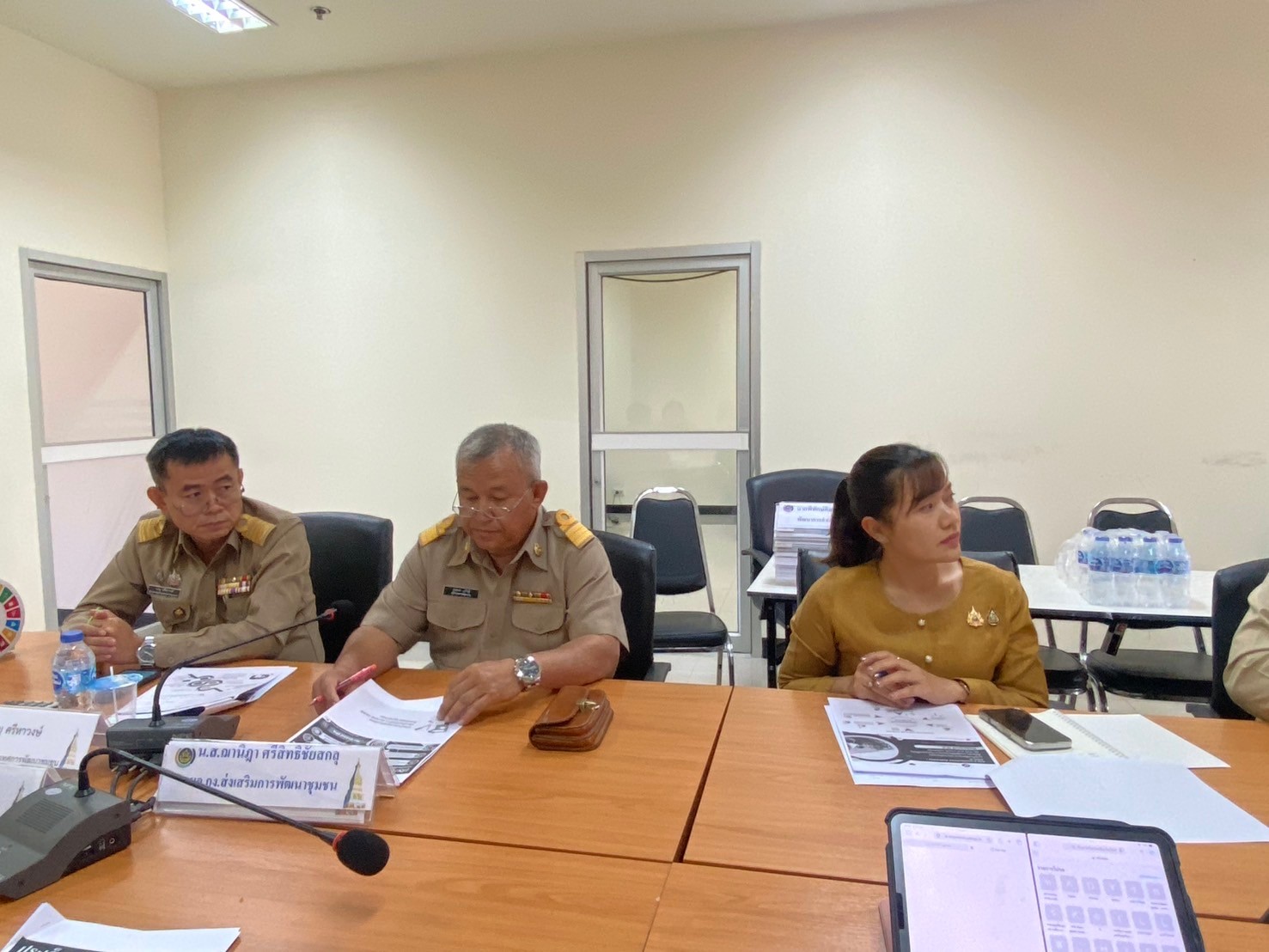 พช.นครพนม ประชุมคณะทำงานขับเคลื่อนโครงการริเริ่มสร้างสรรค์งานพัฒนาชุมชน จังหวัดนครพนม ประจำปี พ.ศ 2568