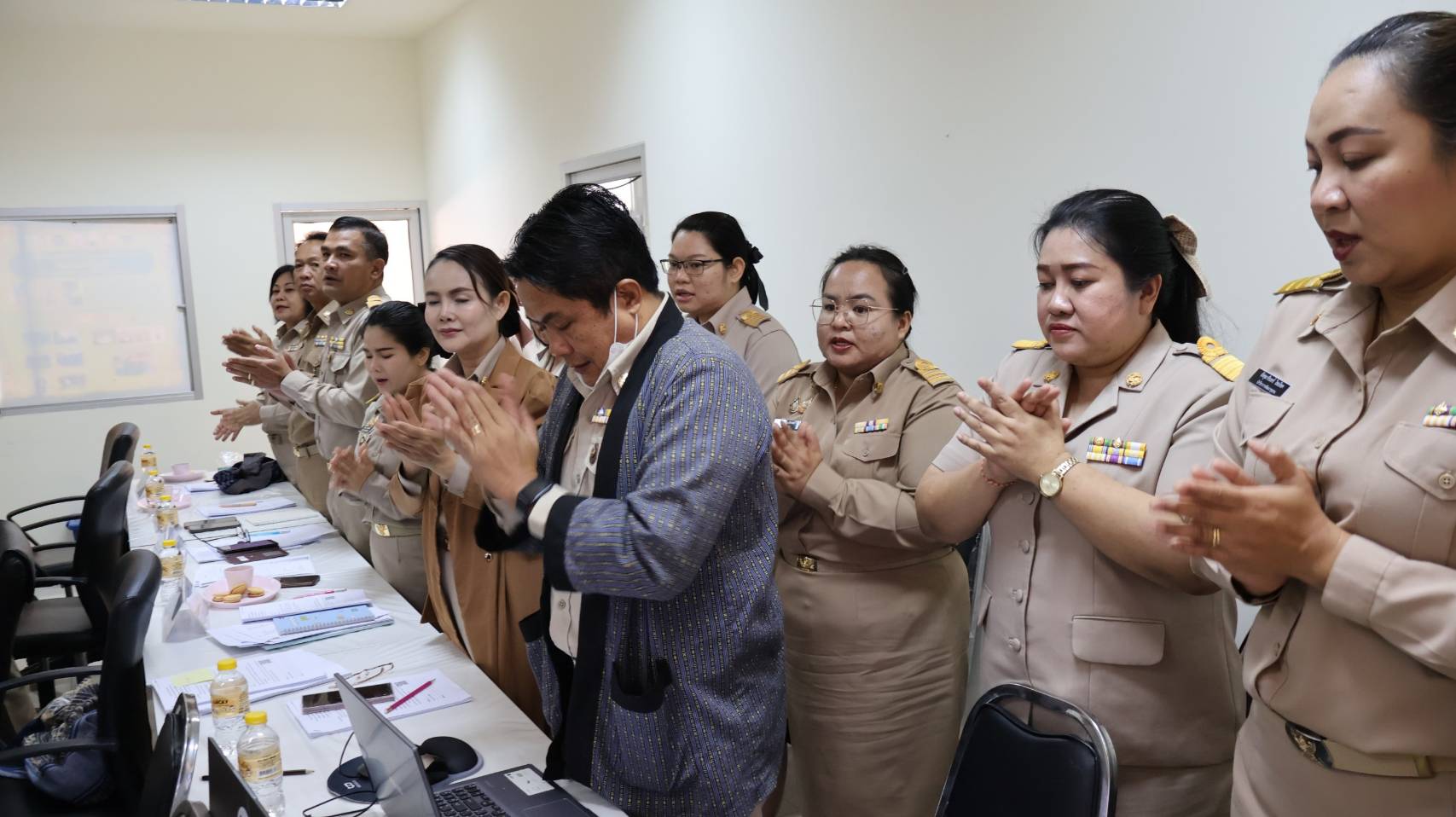 พช.นครพนม ประชุมผู้อำนวยการกลุ่มงานฯ พัฒนาการอำเภอ และนักวิชาการพัฒนาชุมชนจังหวัดนครพนม ครั้งที่ 2/2568 ประจาเดือนกุมภาพันธ์ 2568