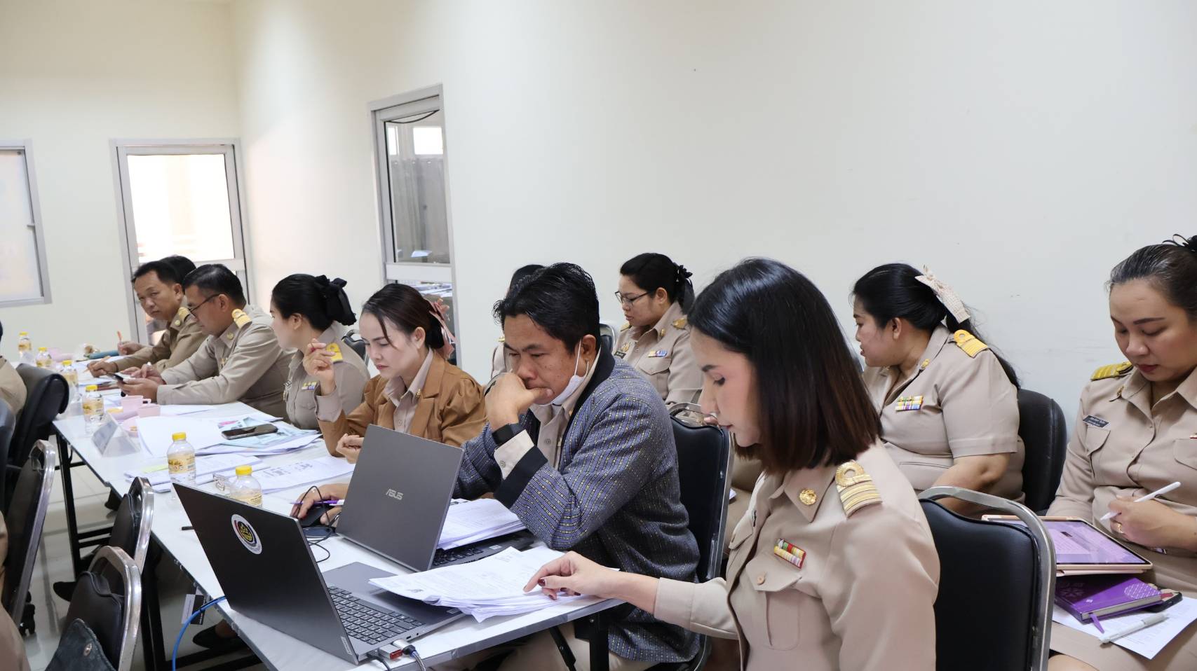 พช.นครพนม ประชุมผู้อำนวยการกลุ่มงานฯ พัฒนาการอำเภอ และนักวิชาการพัฒนาชุมชนจังหวัดนครพนม ครั้งที่ 2/2568 ประจาเดือนกุมภาพันธ์ 2568