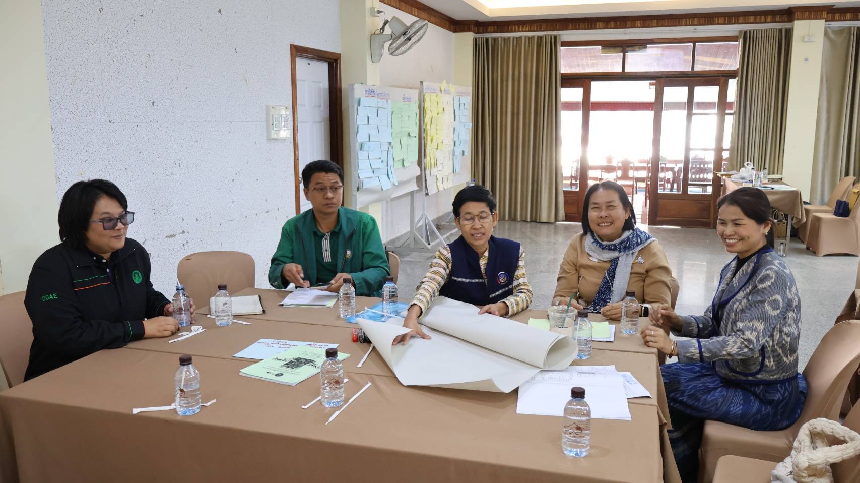 นครพนม Workshop การส่งเสริมการบูรณาการกลไกลการขับเคลื่อนการขจัดความยากจนระดับจังหวัด