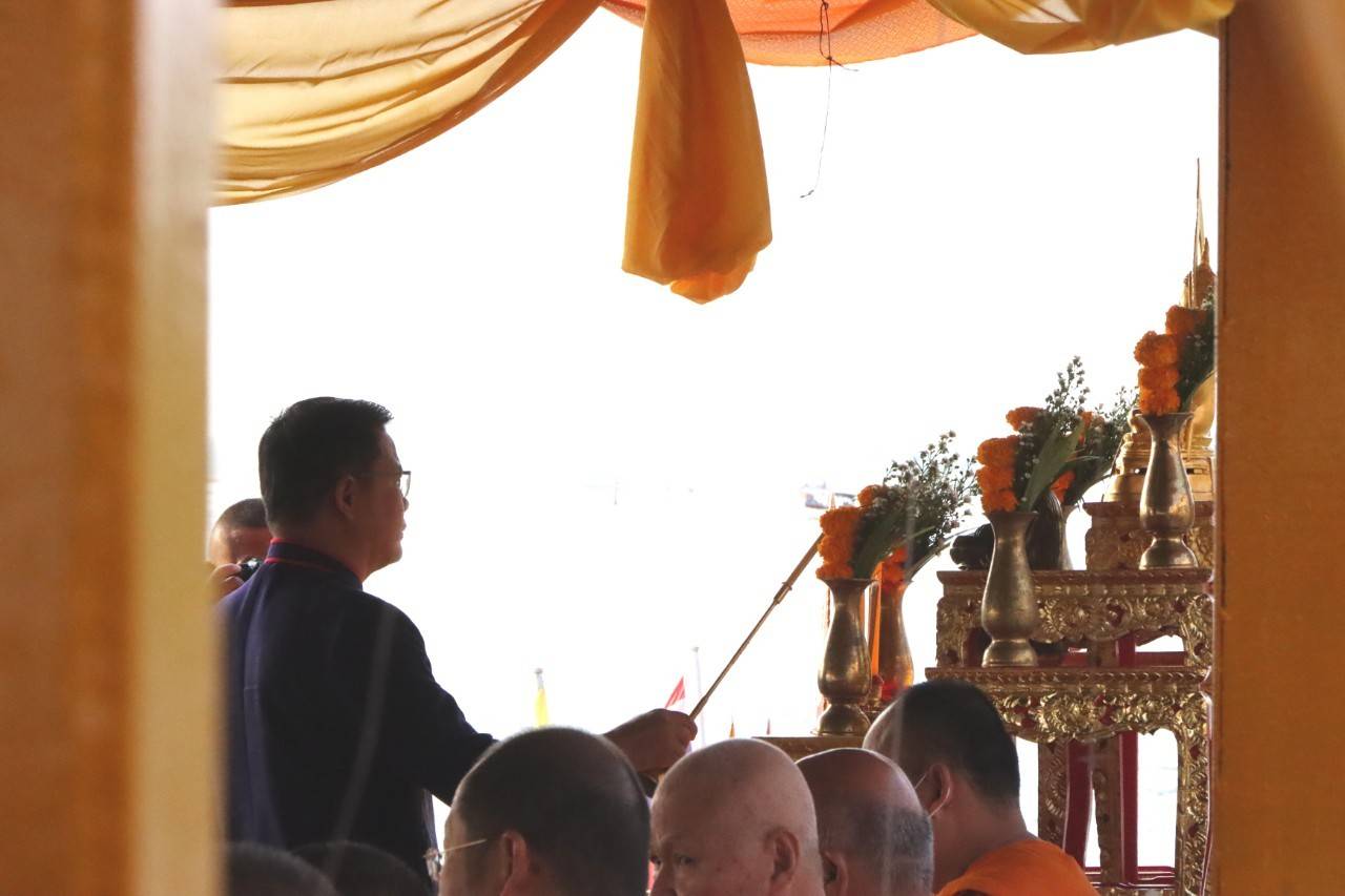 นครพนม ประกอบพิธีอัญเชิญพระอุปคุต งานนมัสการองค์พระธาตุพนม ประจำปี 2568
