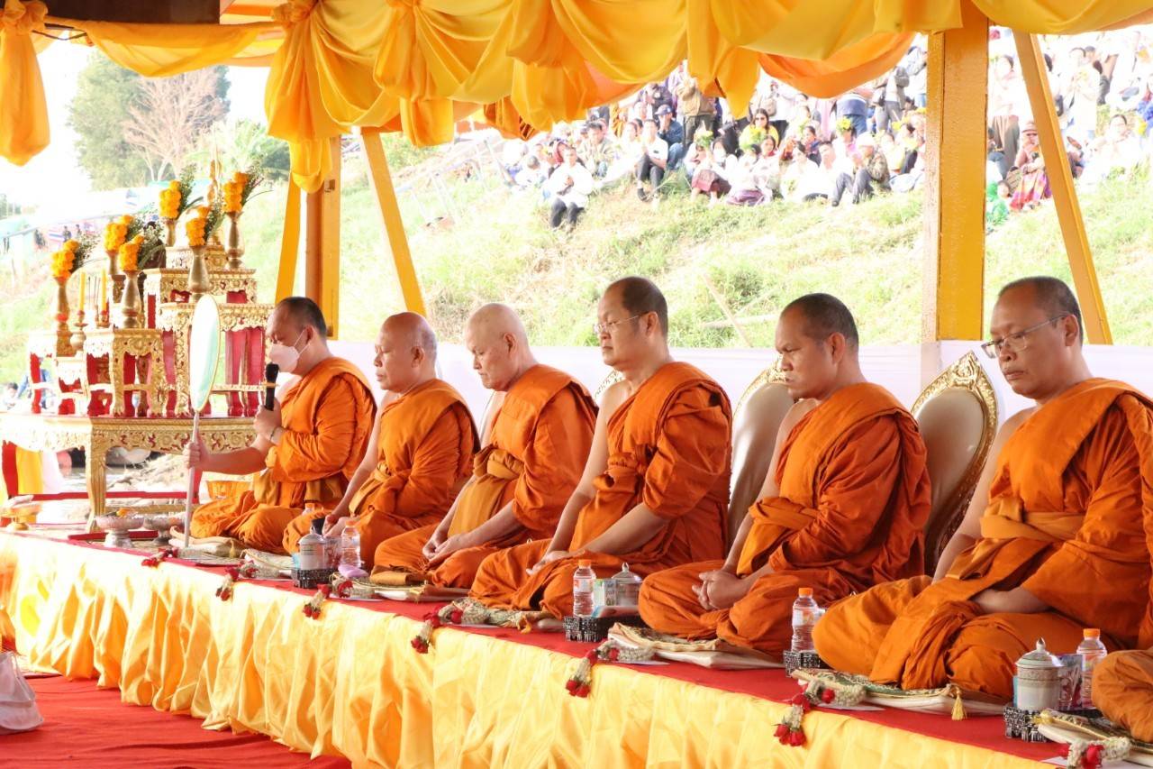 นครพนม ประกอบพิธีอัญเชิญพระอุปคุต งานนมัสการองค์พระธาตุพนม ประจำปี 2568