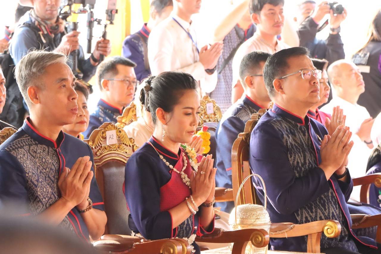 นครพนม ประกอบพิธีอัญเชิญพระอุปคุต งานนมัสการองค์พระธาตุพนม ประจำปี 2568