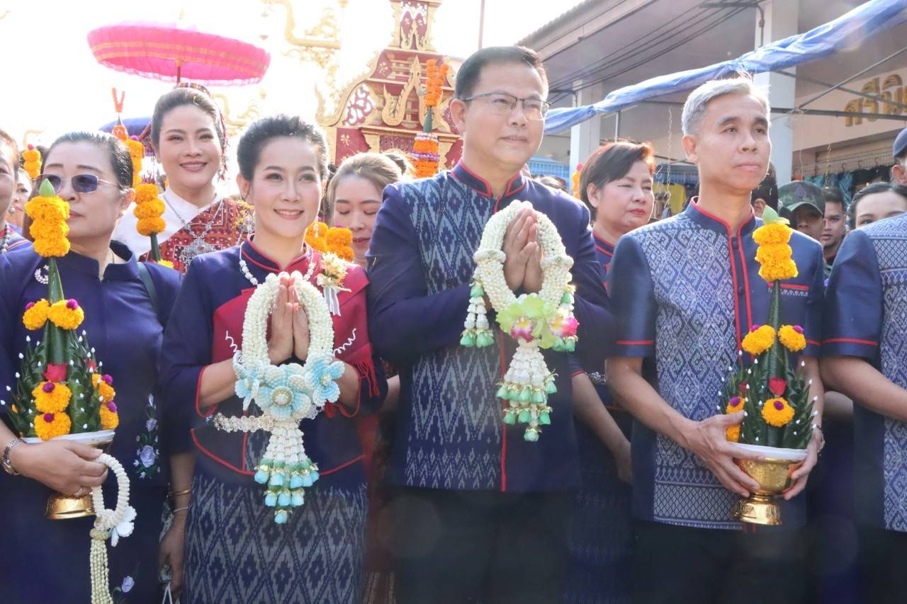 นครพนม ประกอบพิธีอัญเชิญพระอุปคุต งานนมัสการองค์พระธาตุพนม ประจำปี 2568
