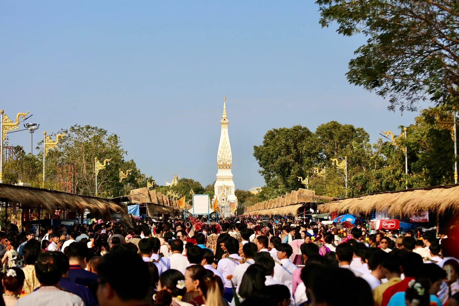 นครพนม ประกอบพิธีอัญเชิญพระอุปคุต งานนมัสการองค์พระธาตุพนม ประจำปี 2568