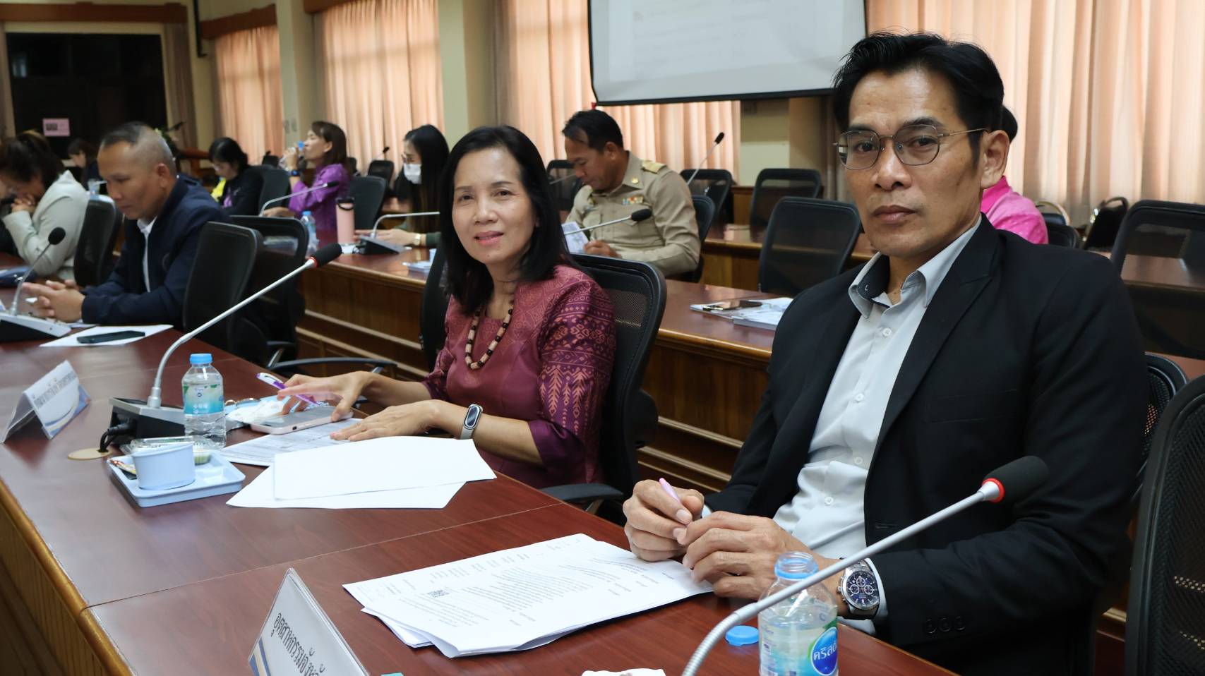 นครพนม ประชุมคณะกรรมการร่วมภาครัฐและเอกชนเพื่อพัฒนาและแก้ไขปัญหาทางเศรษฐกิจจังหวัดนครพนม (กรอ.จังหวัดนครพนม) ครั้งที่ 1/2568